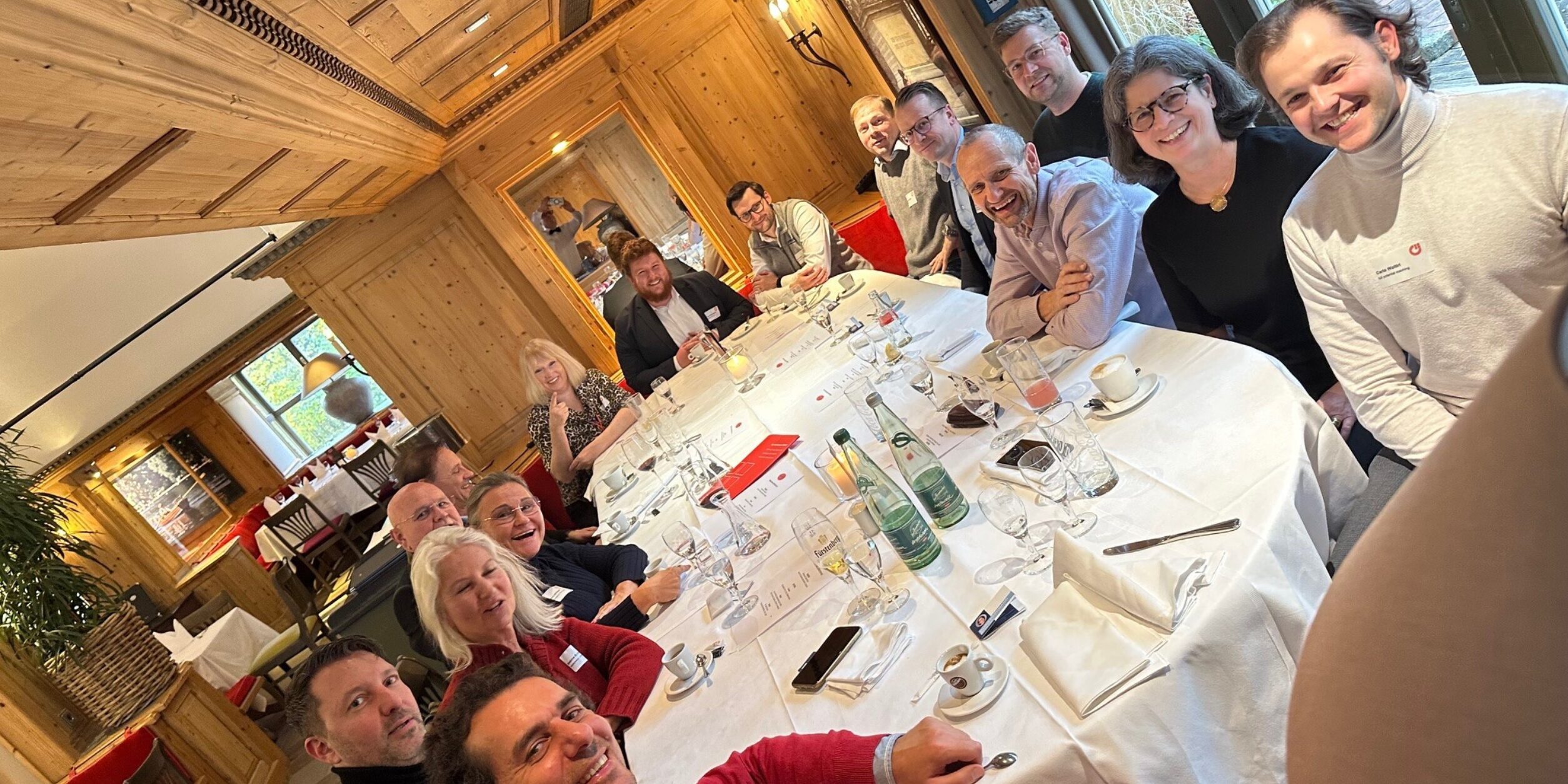 Netzwerken im gehobenen Ambiente