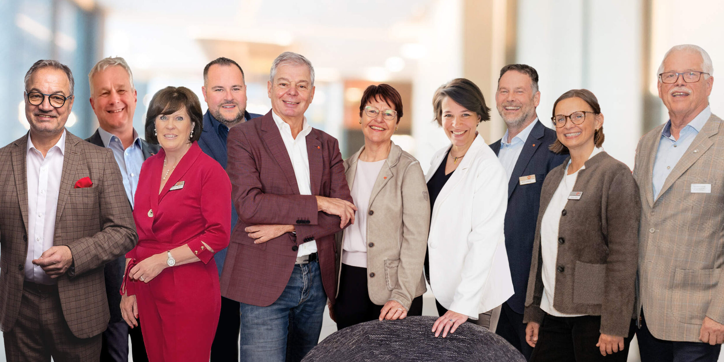 Das Team des Bergischen Rheinlandands