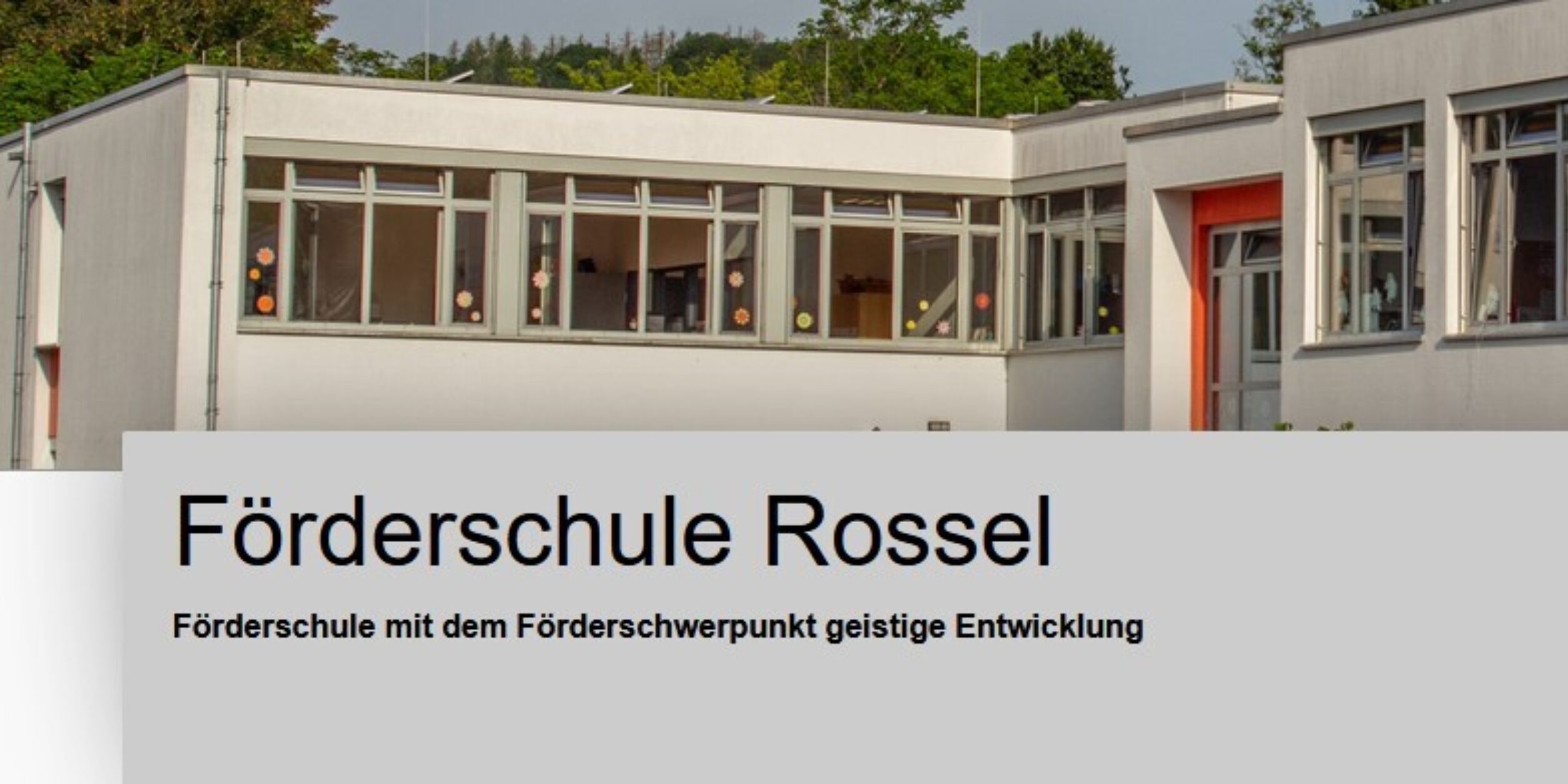 Förderschule Rossel