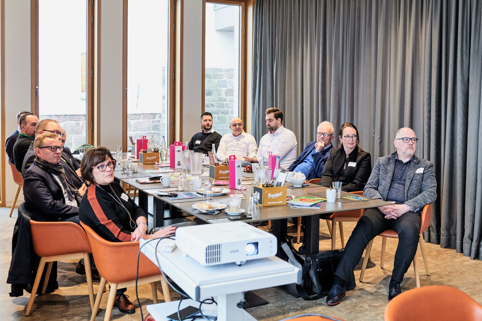 Teilnehmer Businessfrühstück