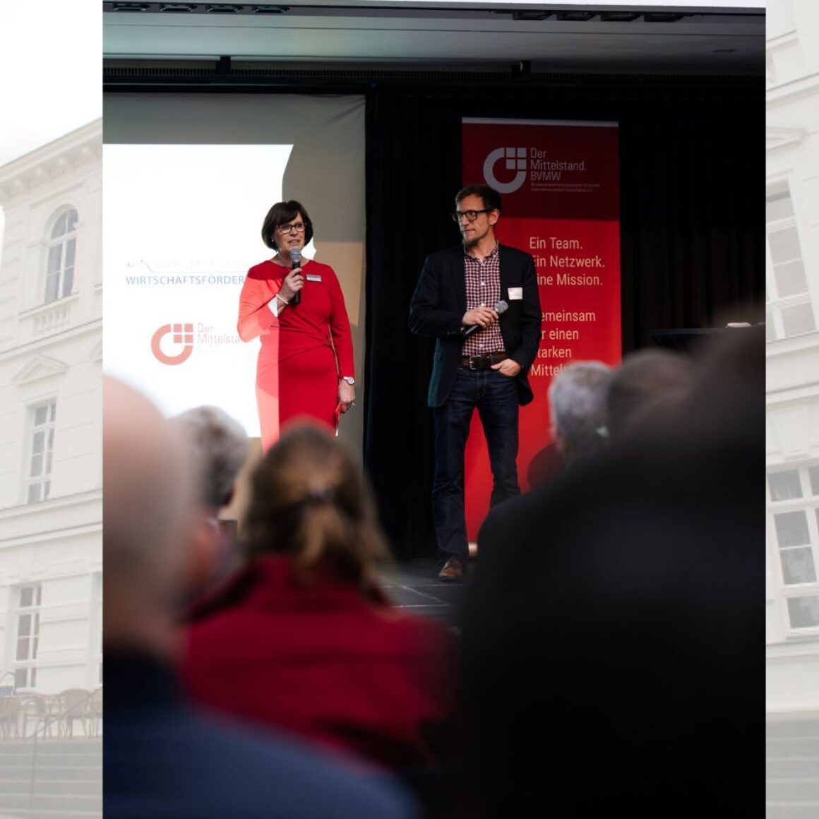 Stadtmuseum Siegburg und Dagmar Mayer bei der Begrüßung