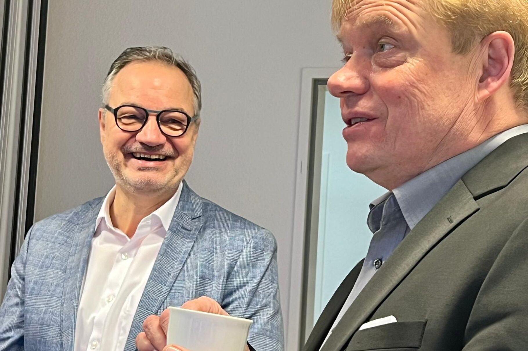 Uwe Steinweh mit Gast