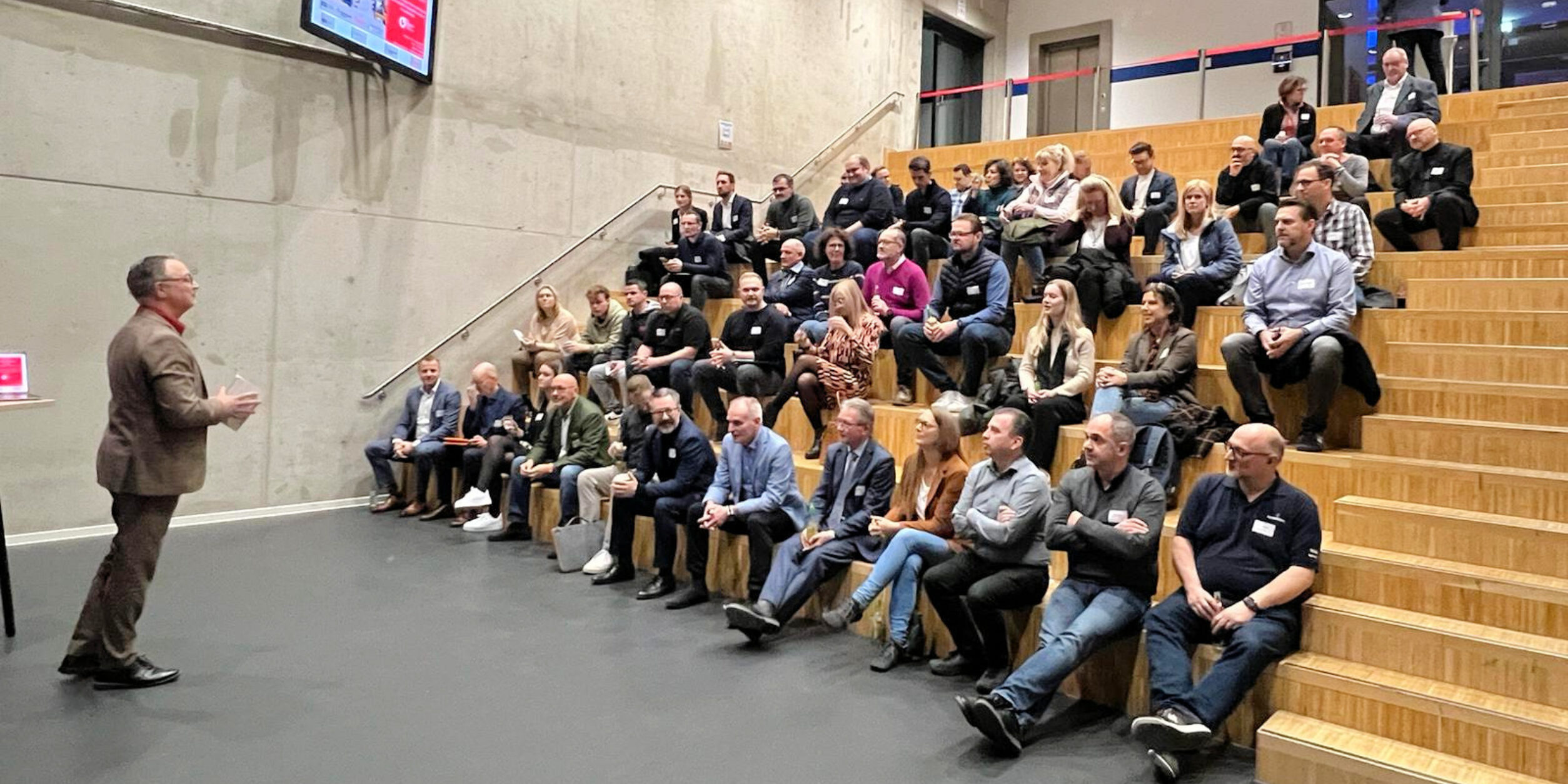 Hörsaal mit Zuhörern