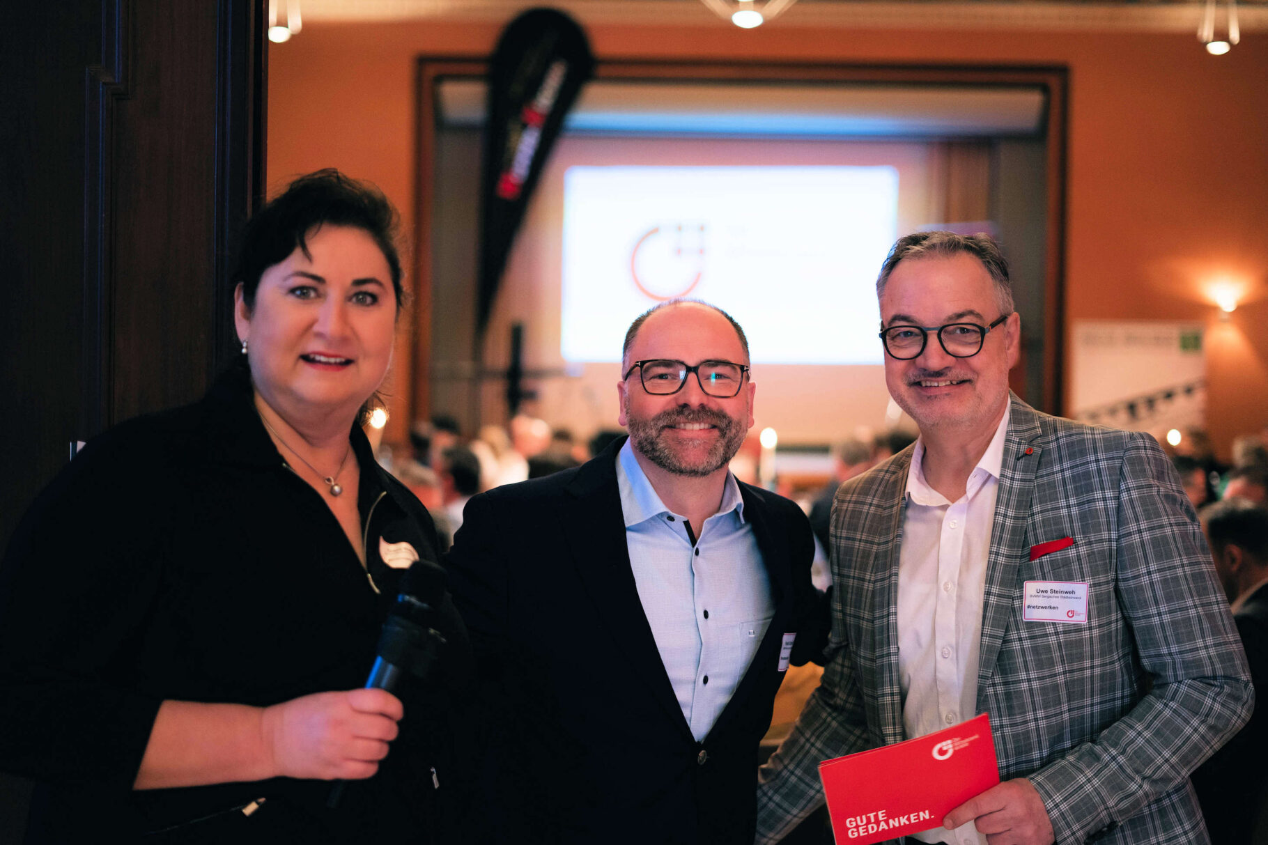 Uwe Steinweh, Diana Walther und Frank Schmidt
