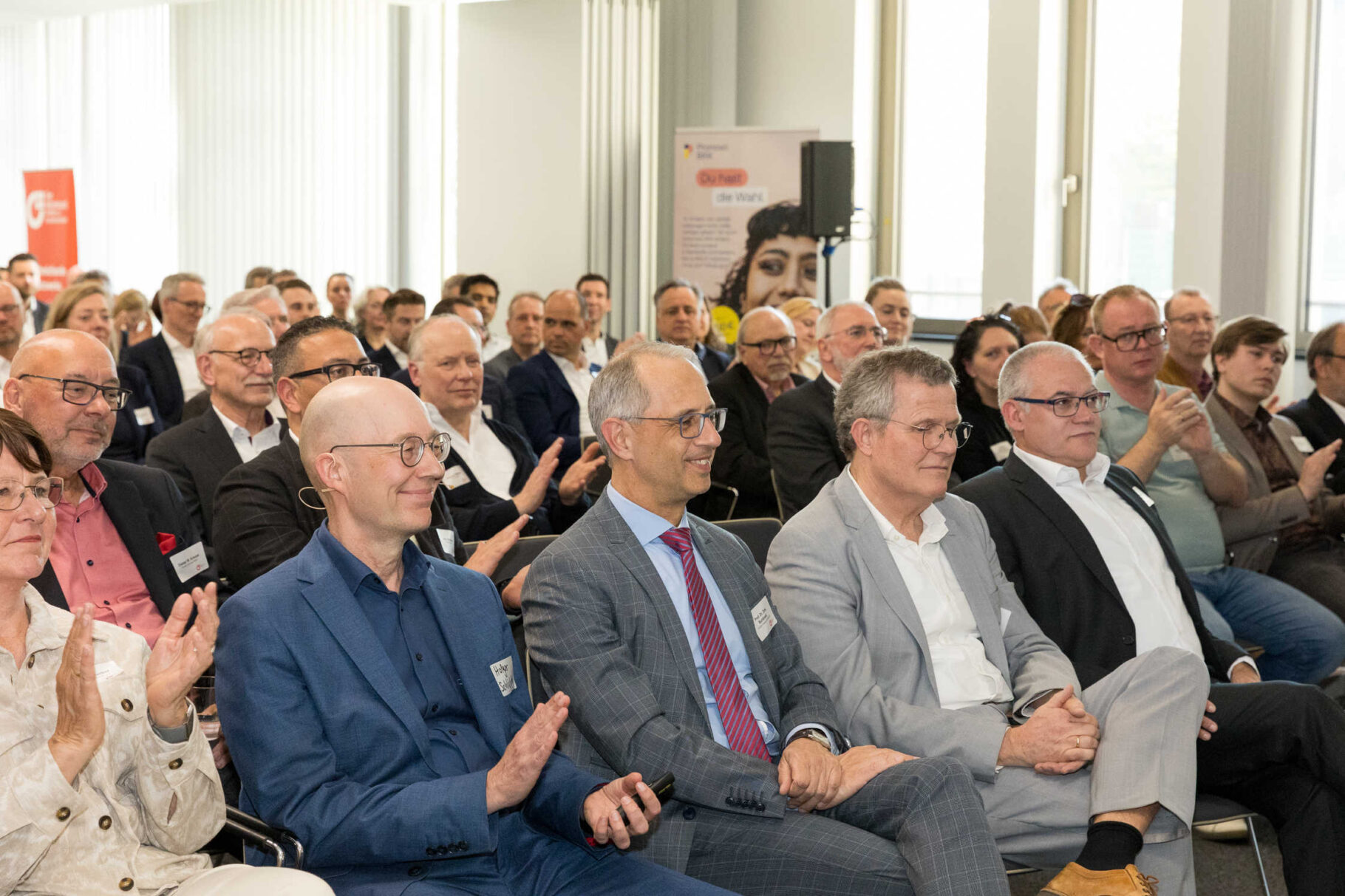 Teilnehmer am Jahresempfang in Leverkusen