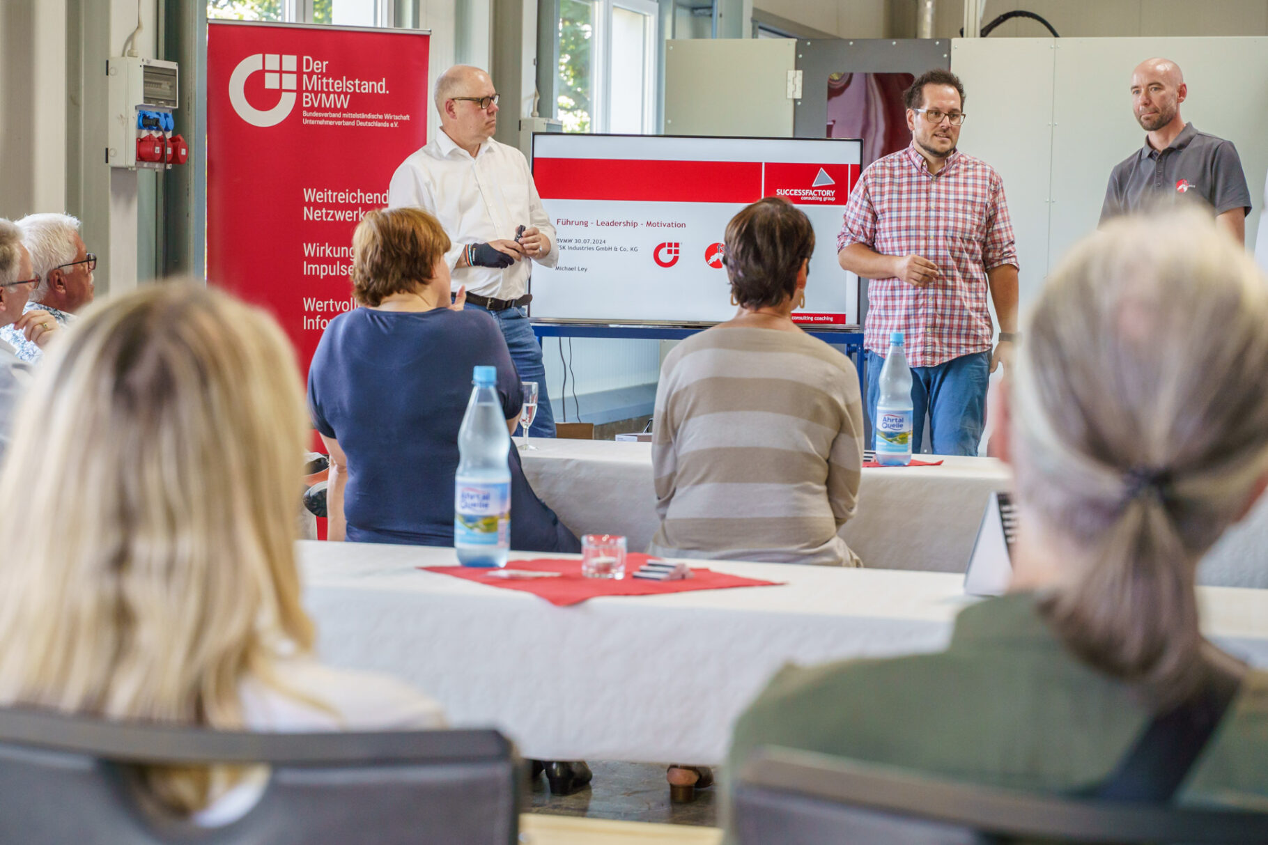 Teilnehmer beim Workshop