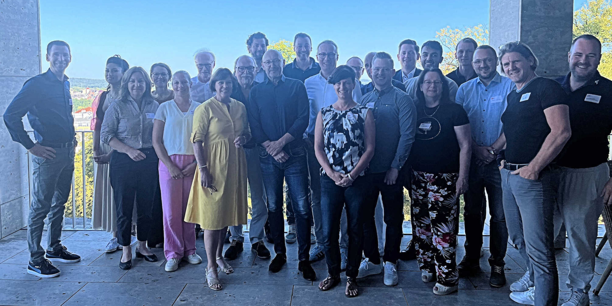 Teilnehmer der Veranstaltung als Gruppe