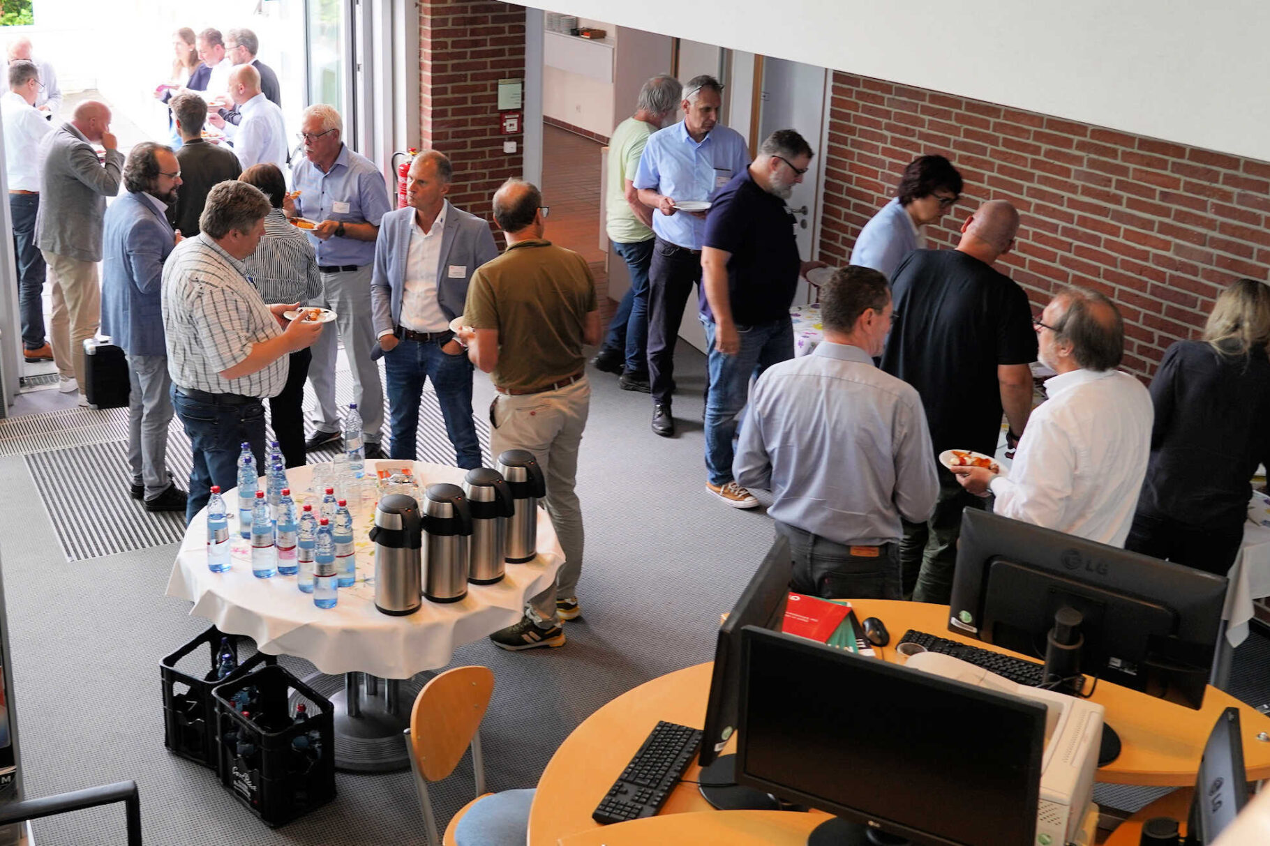 Netzwerken in der Pause