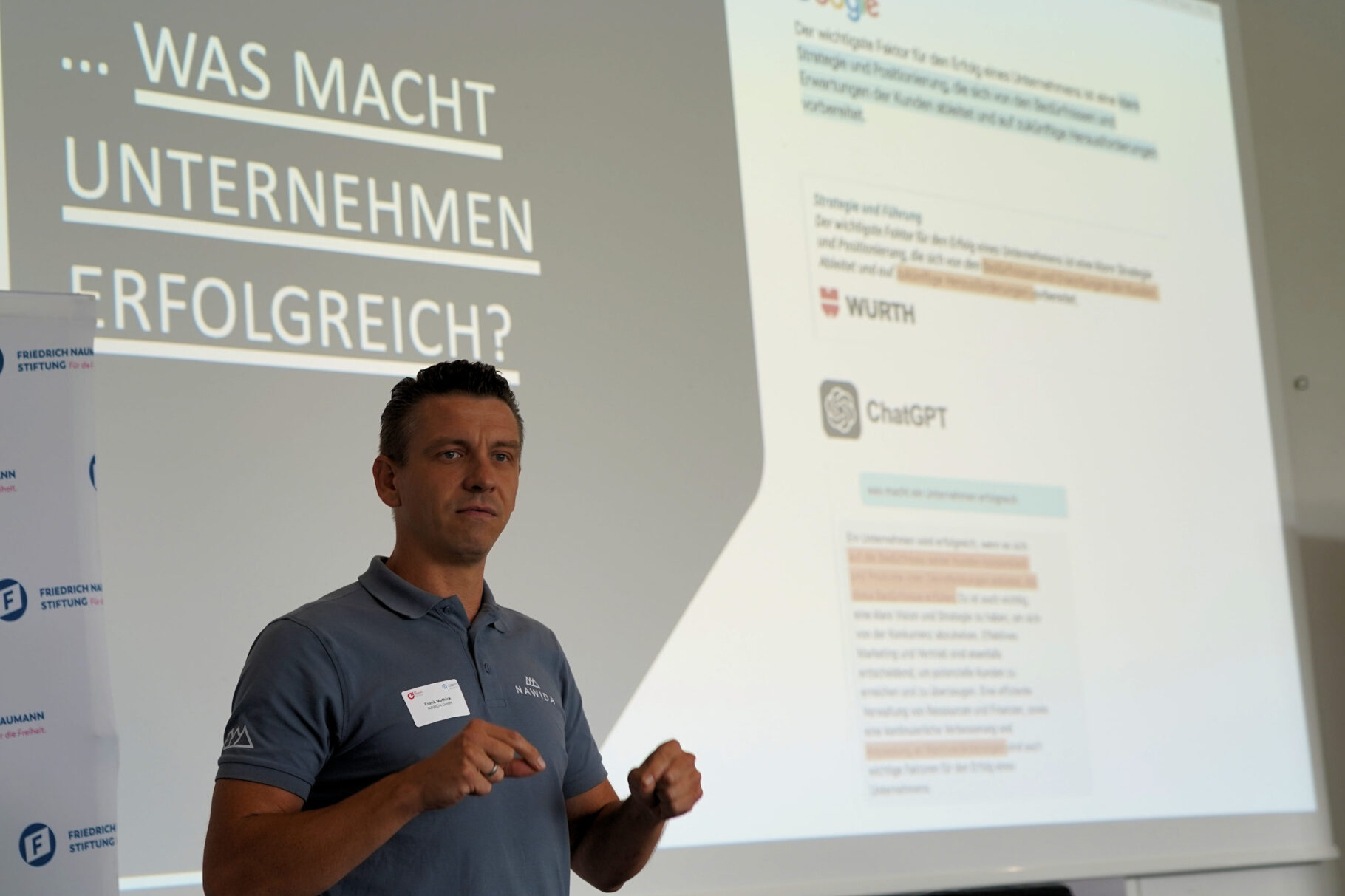 Frank Mathick, NAWIDA GmbH