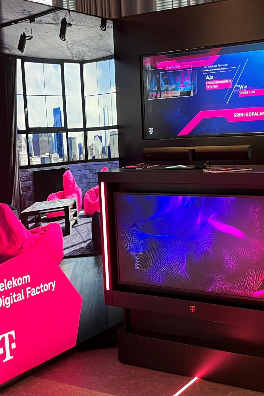 Eindruck vomTelekom Customer Experience Center