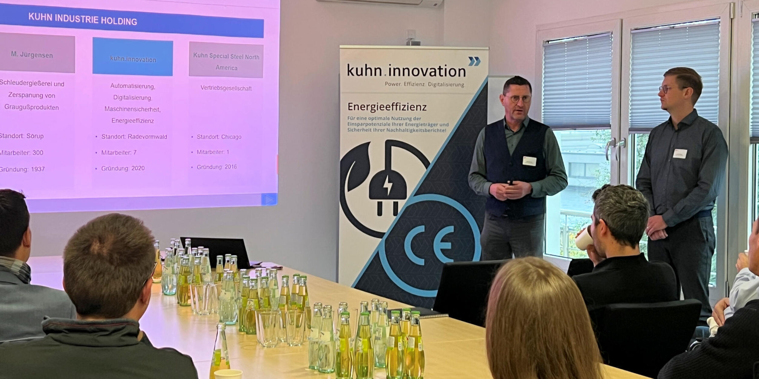 Begrüßung durch Kuhn Innovation