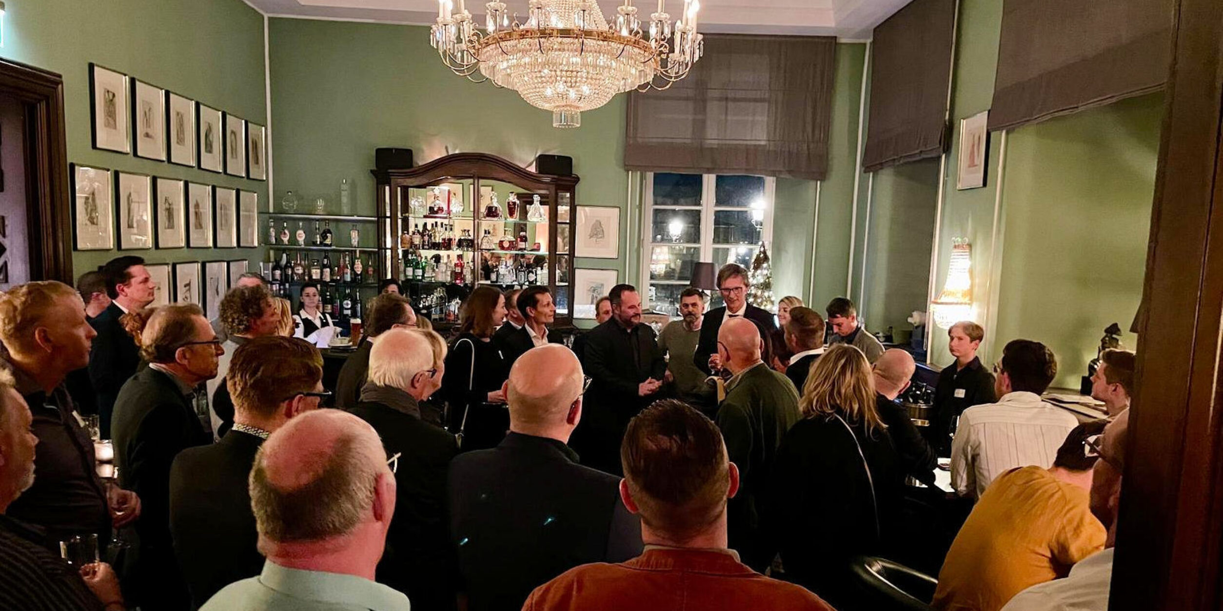 Begrüßung der Gäste