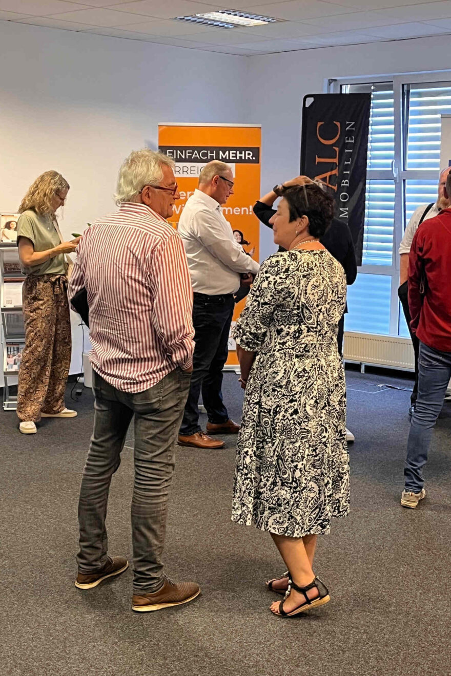 Teilnehmer in der Diskussion