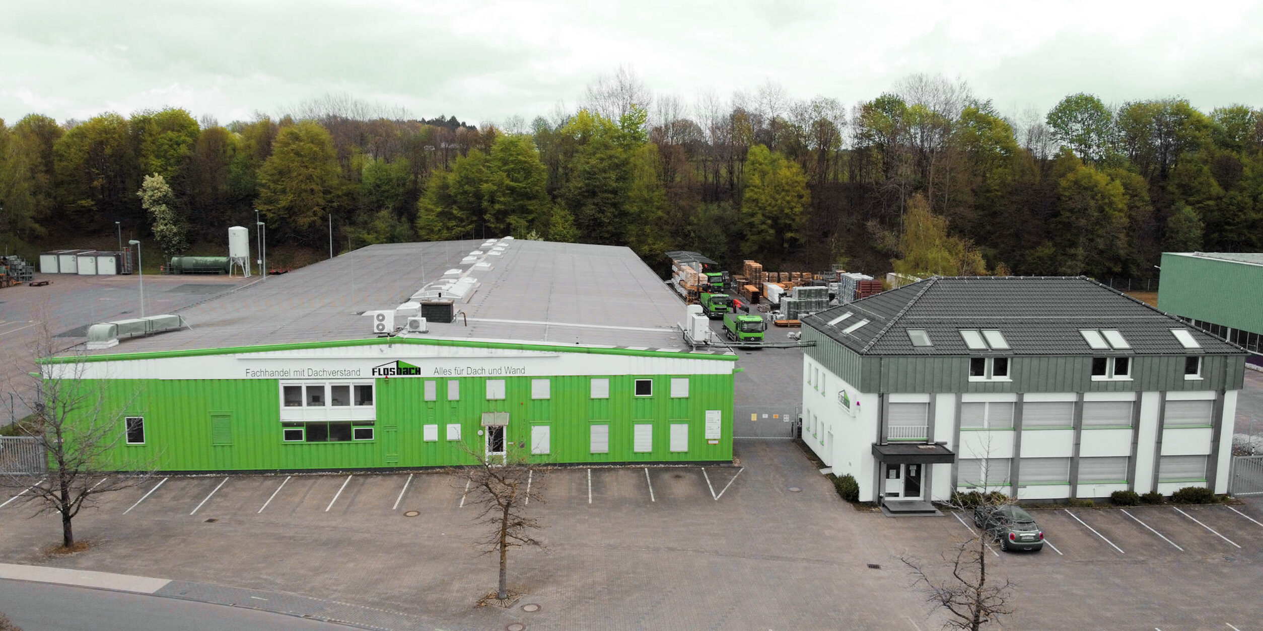 Firma Flosbach Gebäude