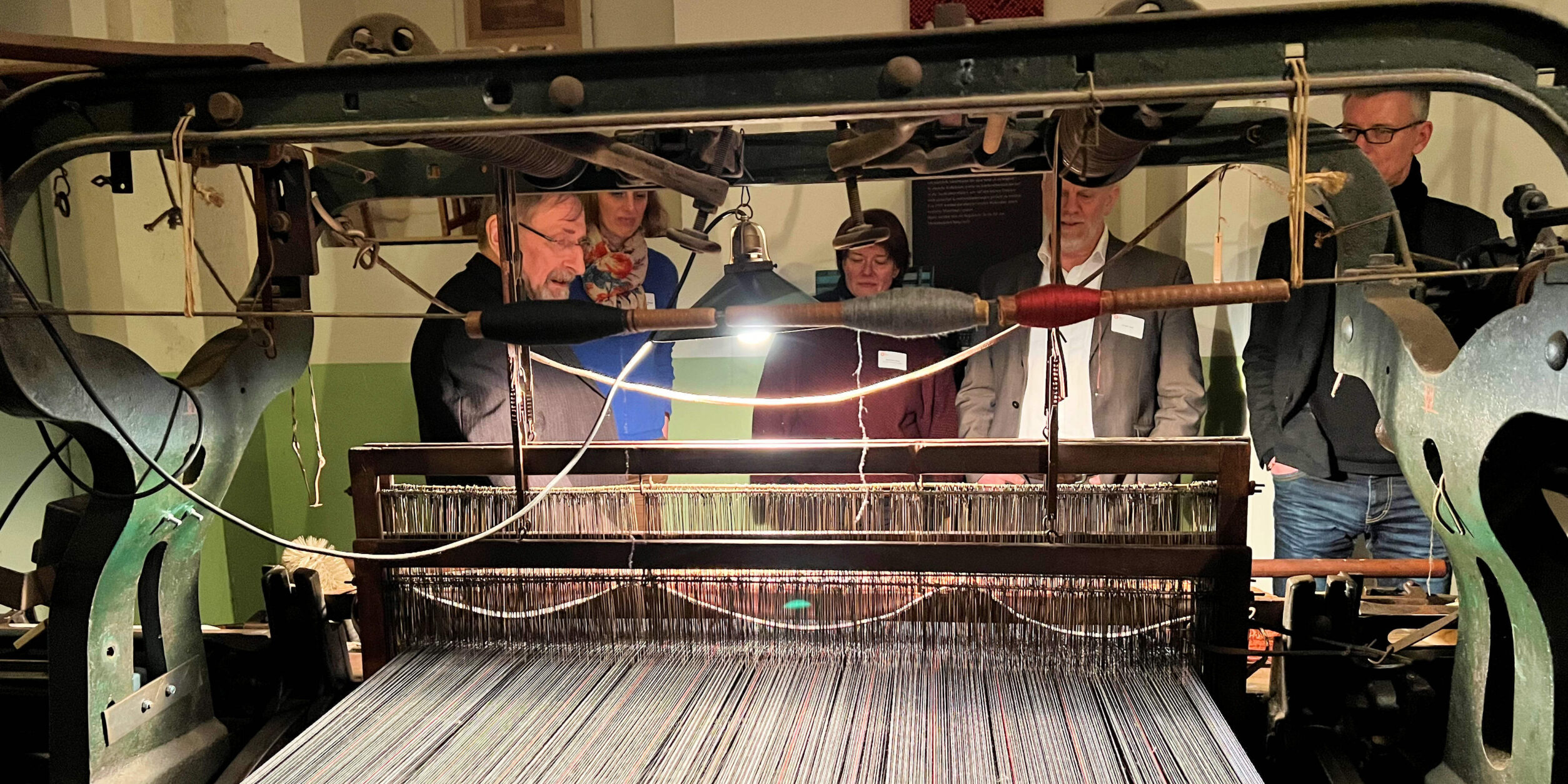 Webstuhl Vorführung