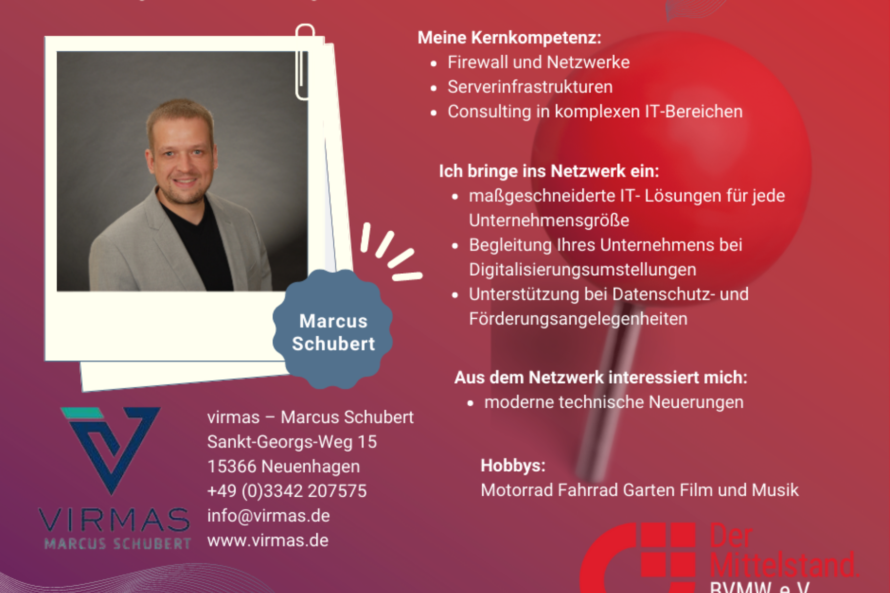 Virmas - Marcus Schubert