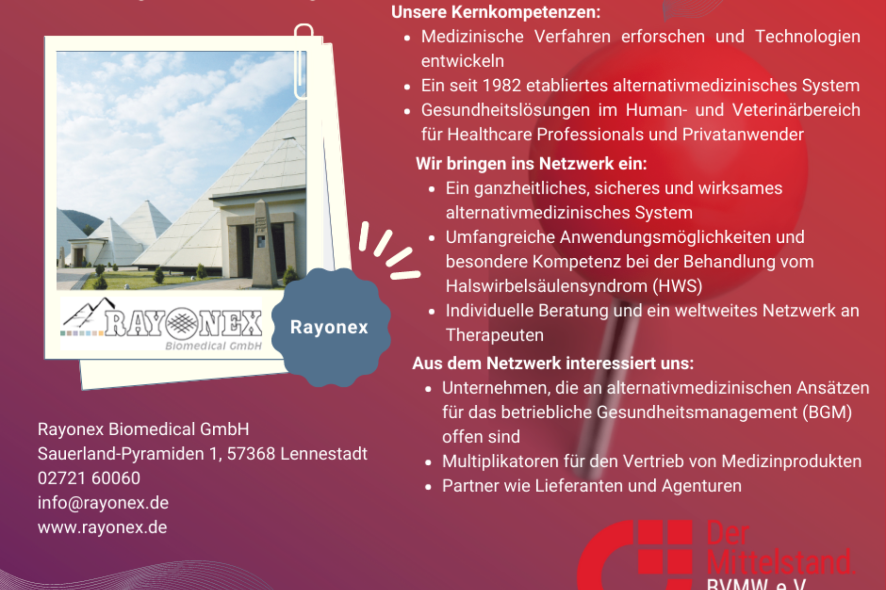 Rayonex Biomedical GmbH