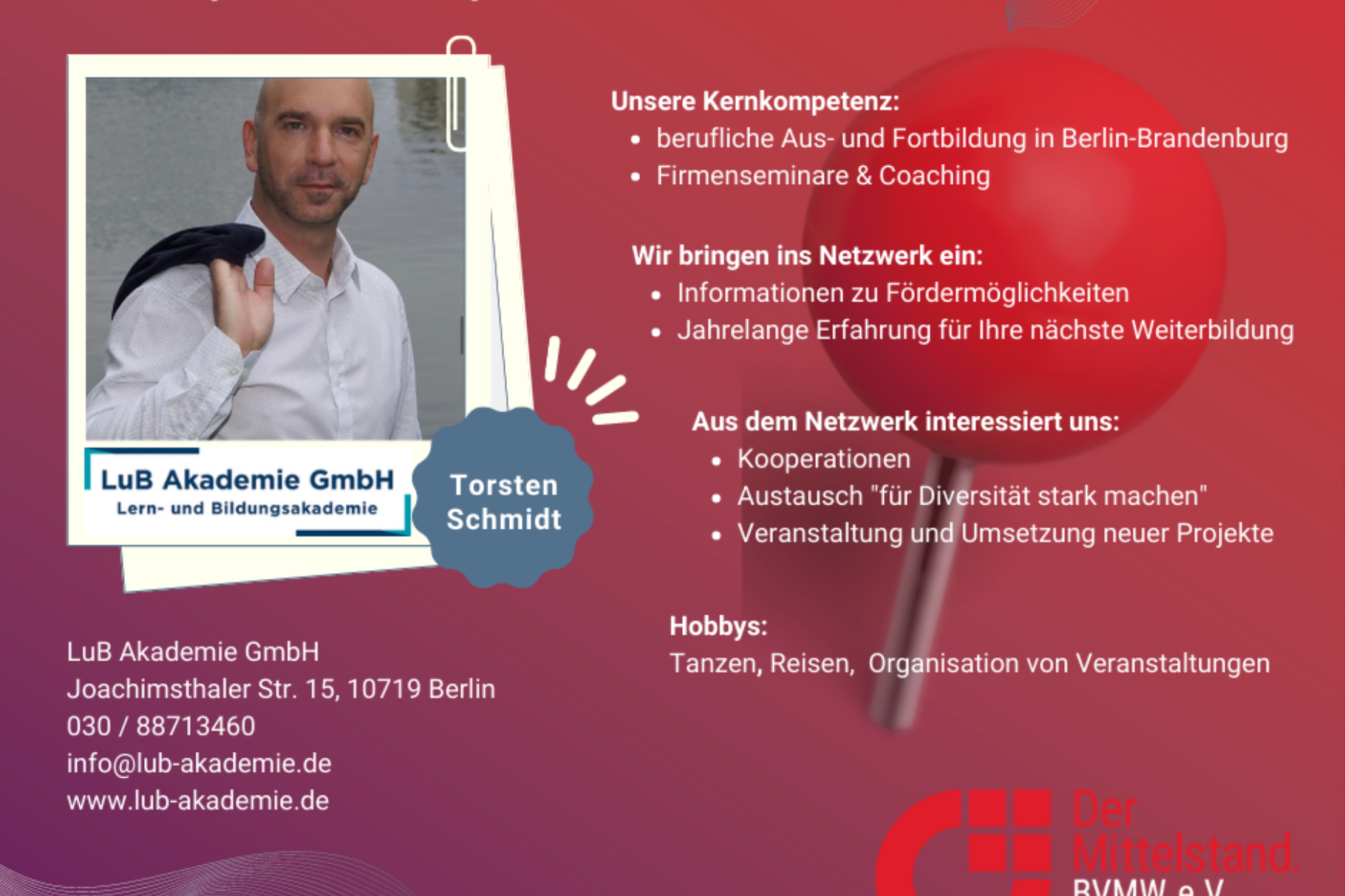 LuB Akademie GmbH - Torsten Schmidt