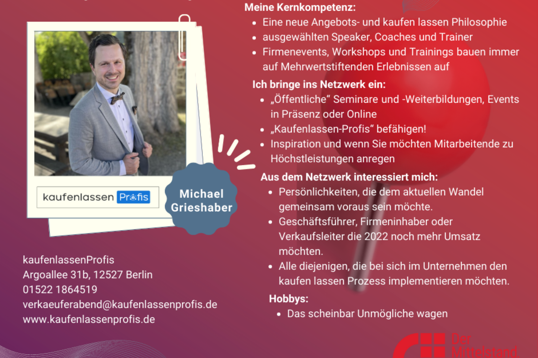 kaufenlassenProfis - Michael Grieshaber