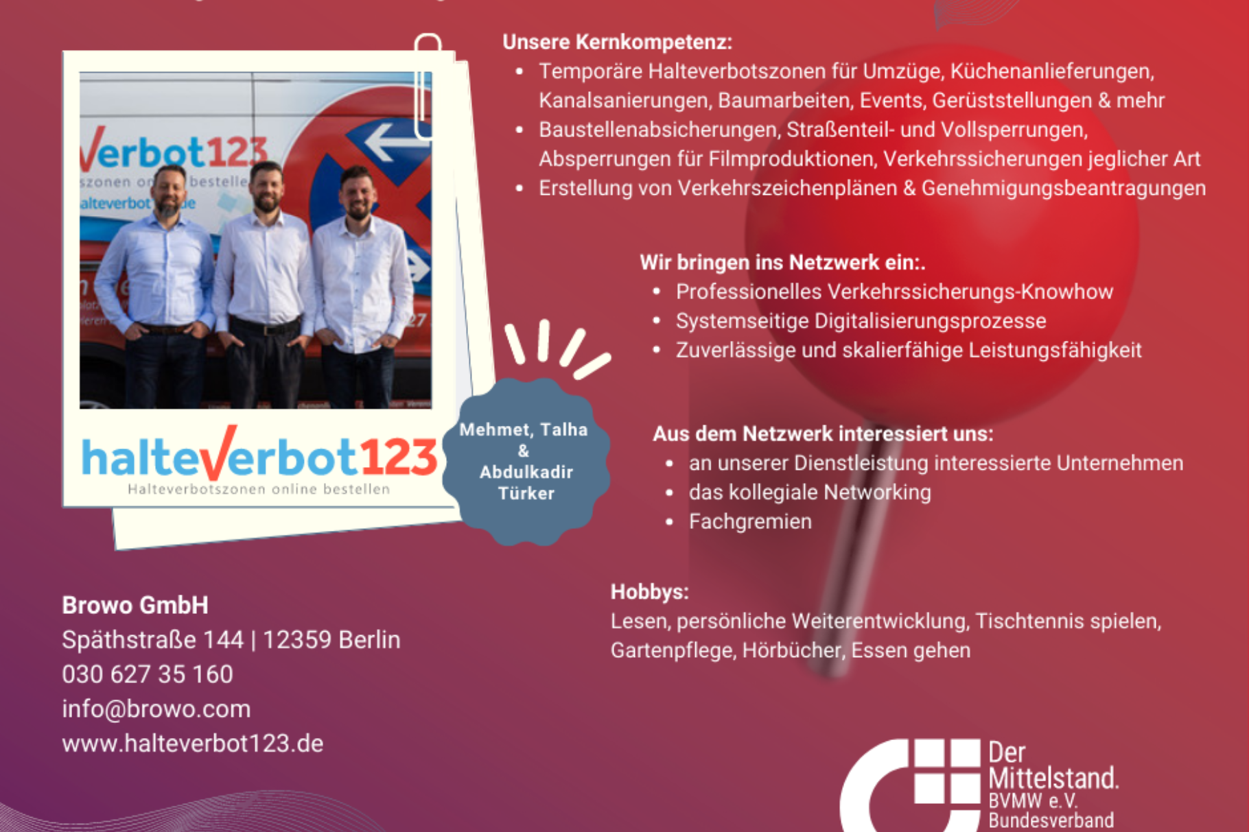 Halteverbot123 - Mehmet, Talha & Abdulkadir Türker