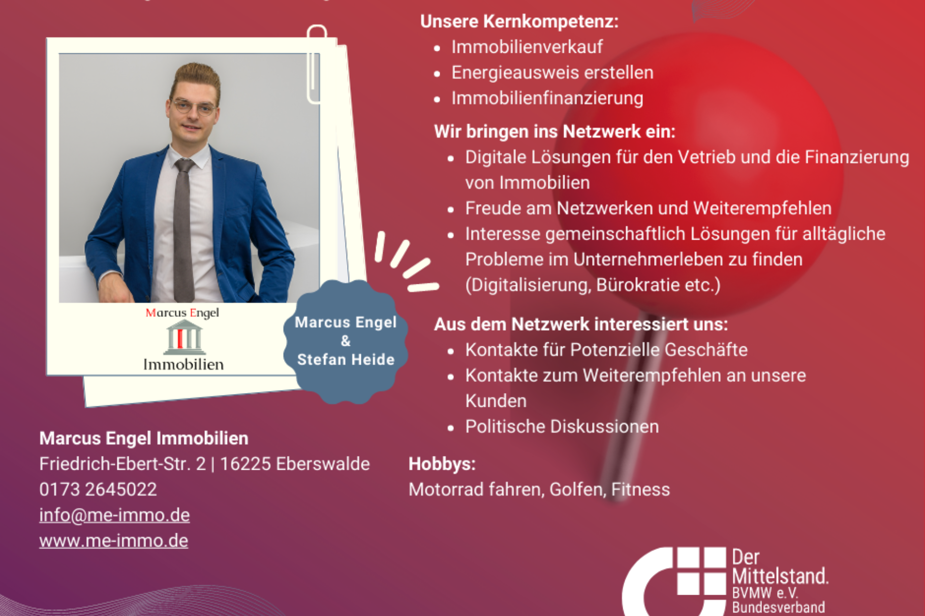 Marcus Engel Immobilien - Marcus Engel & Stefan Heide