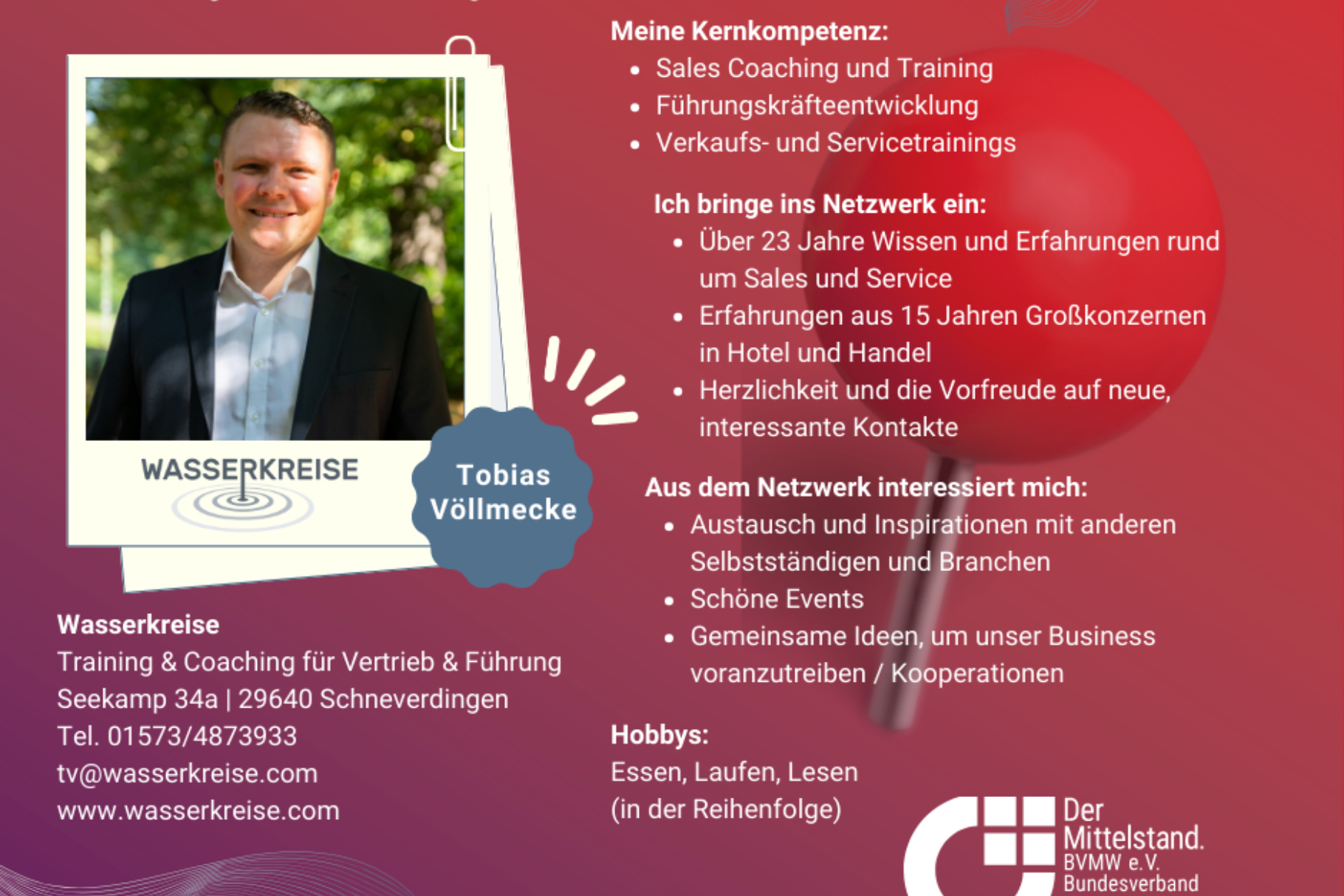 Wasserkreise - Tobias Völlmecke