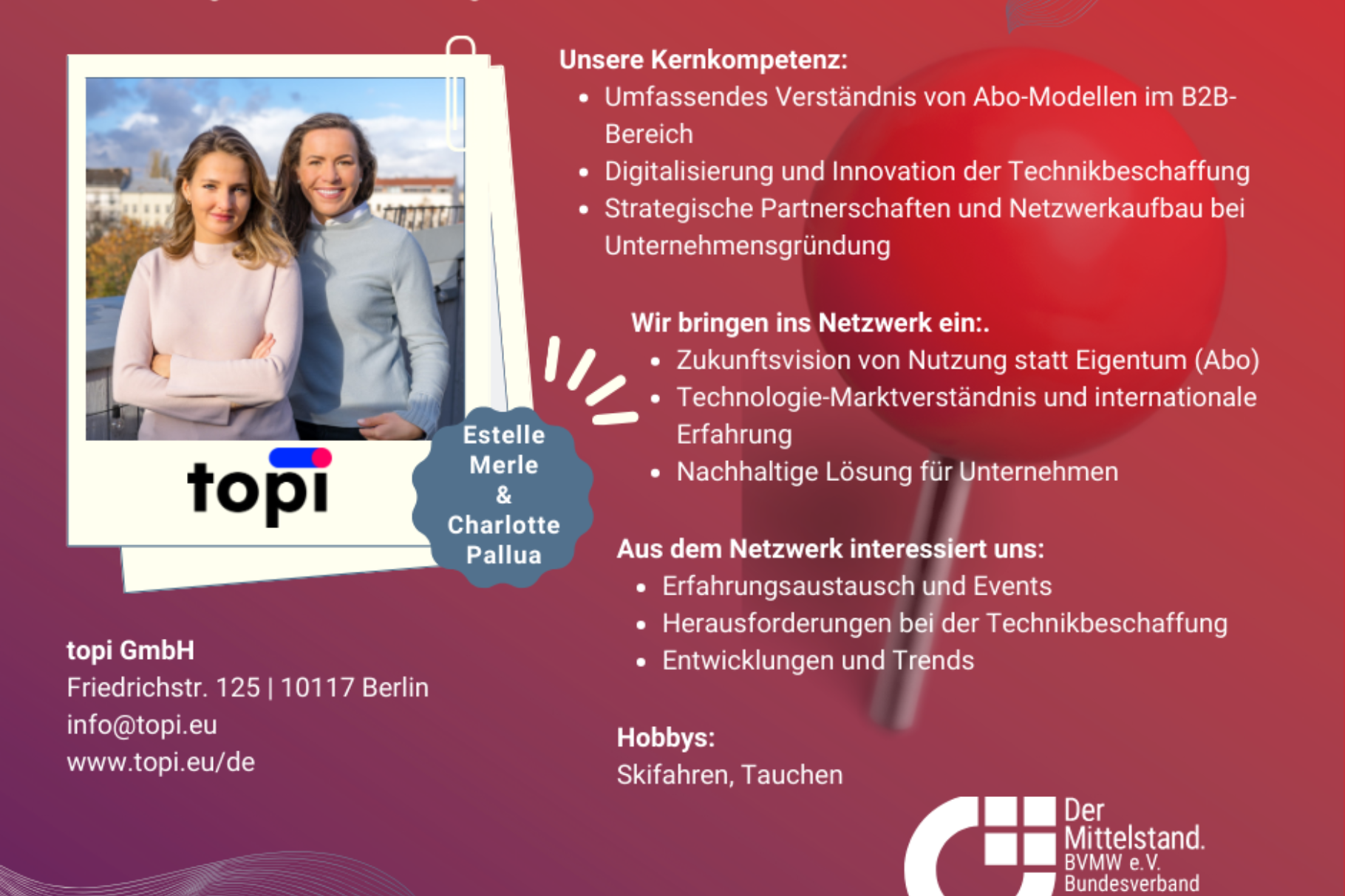 topi GmbH - Estelle Merle & Charlotte Pallua