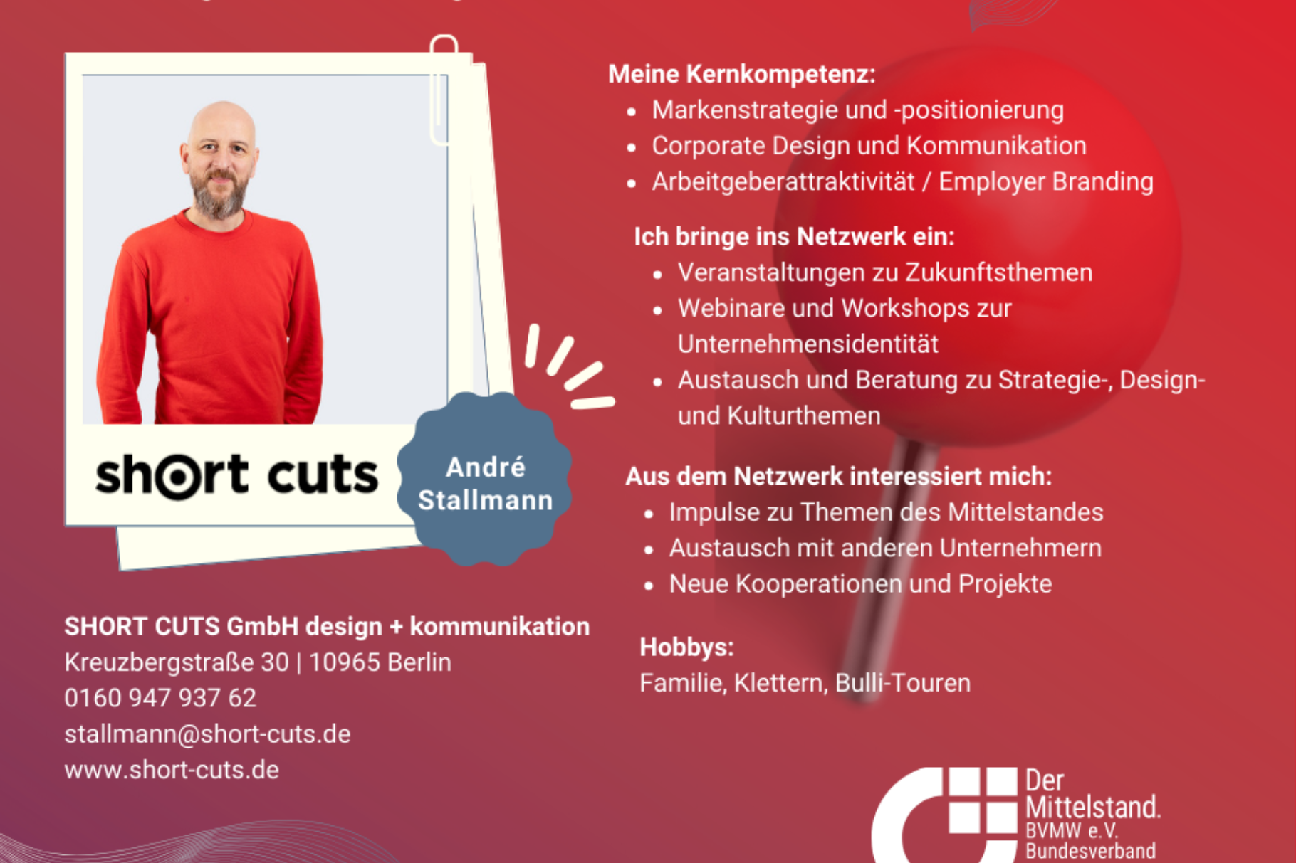 André Stallmann CEO Short Cuts