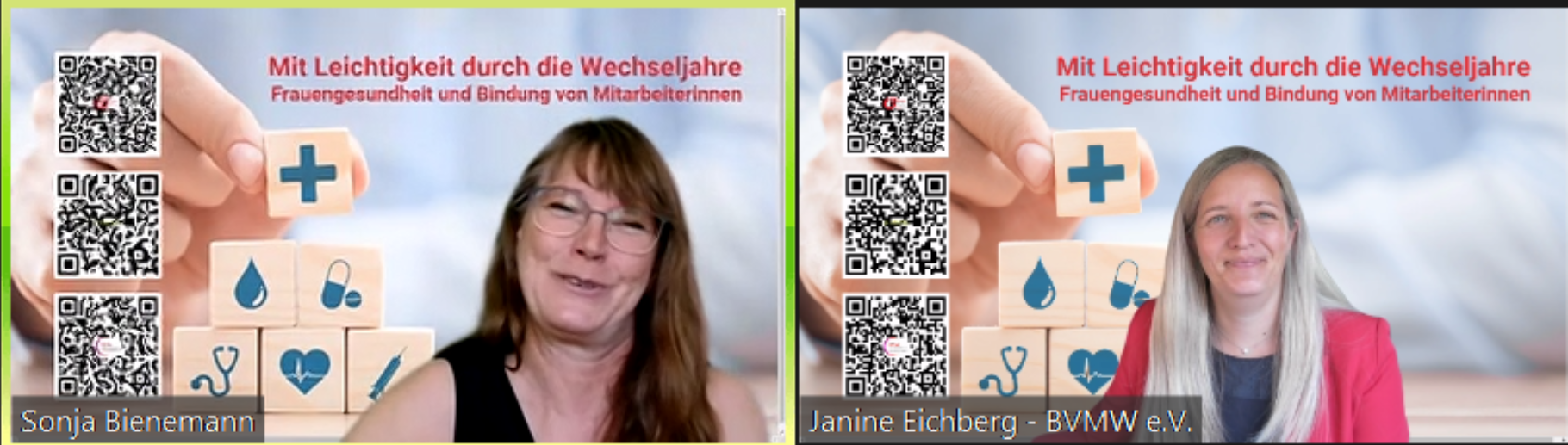 Onlineveranstaltung Wechseljahre