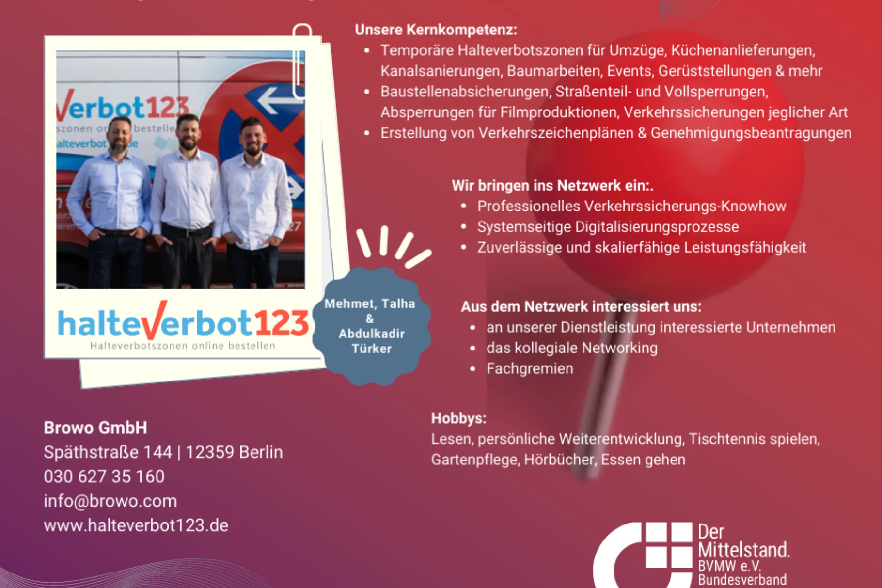 Halteverbot123 - Mehmet, Talha & Abdulkadir Türker