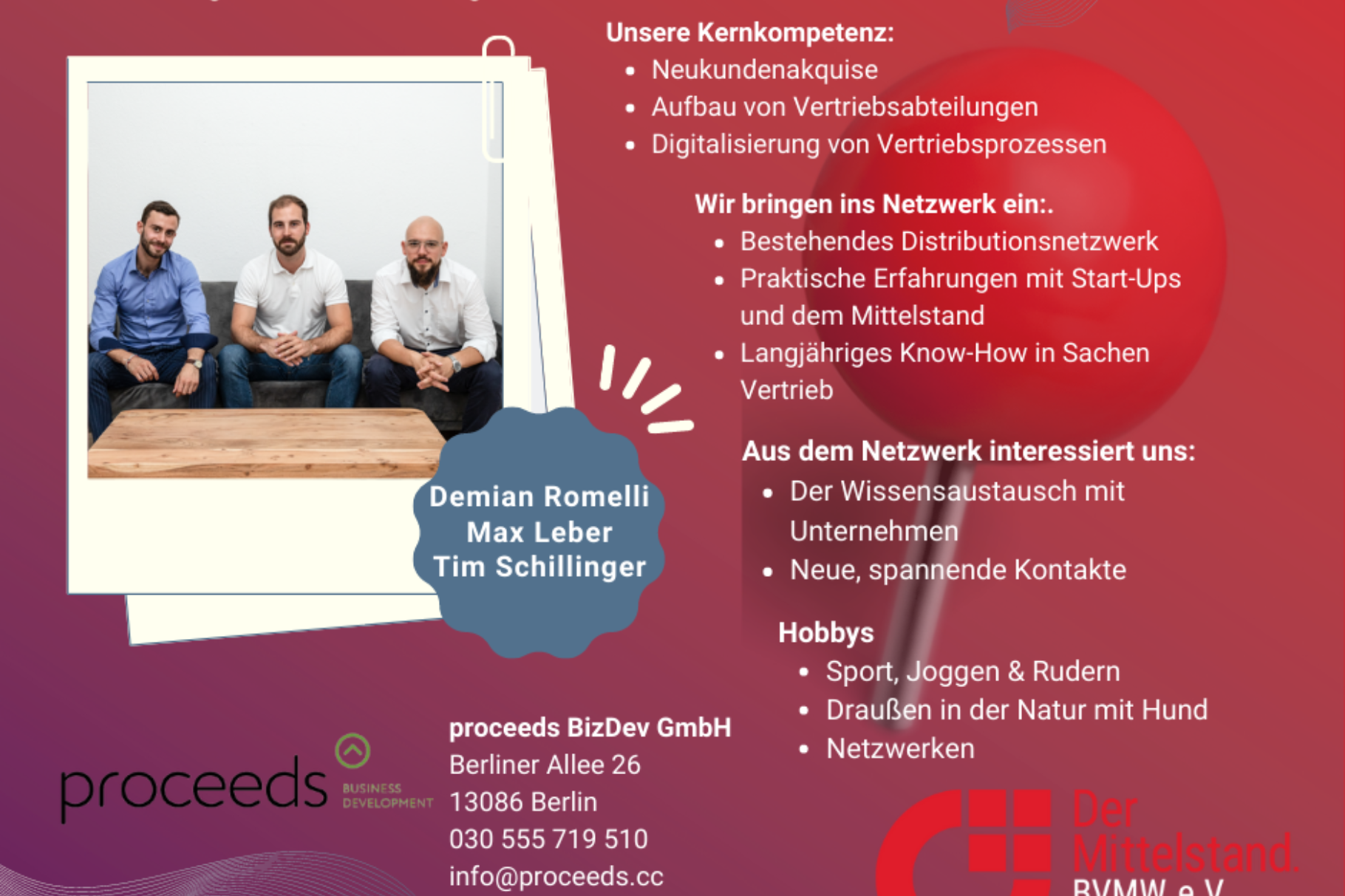 proceeds - Deminan Tomelli & Max Leber & Tim Schilinger