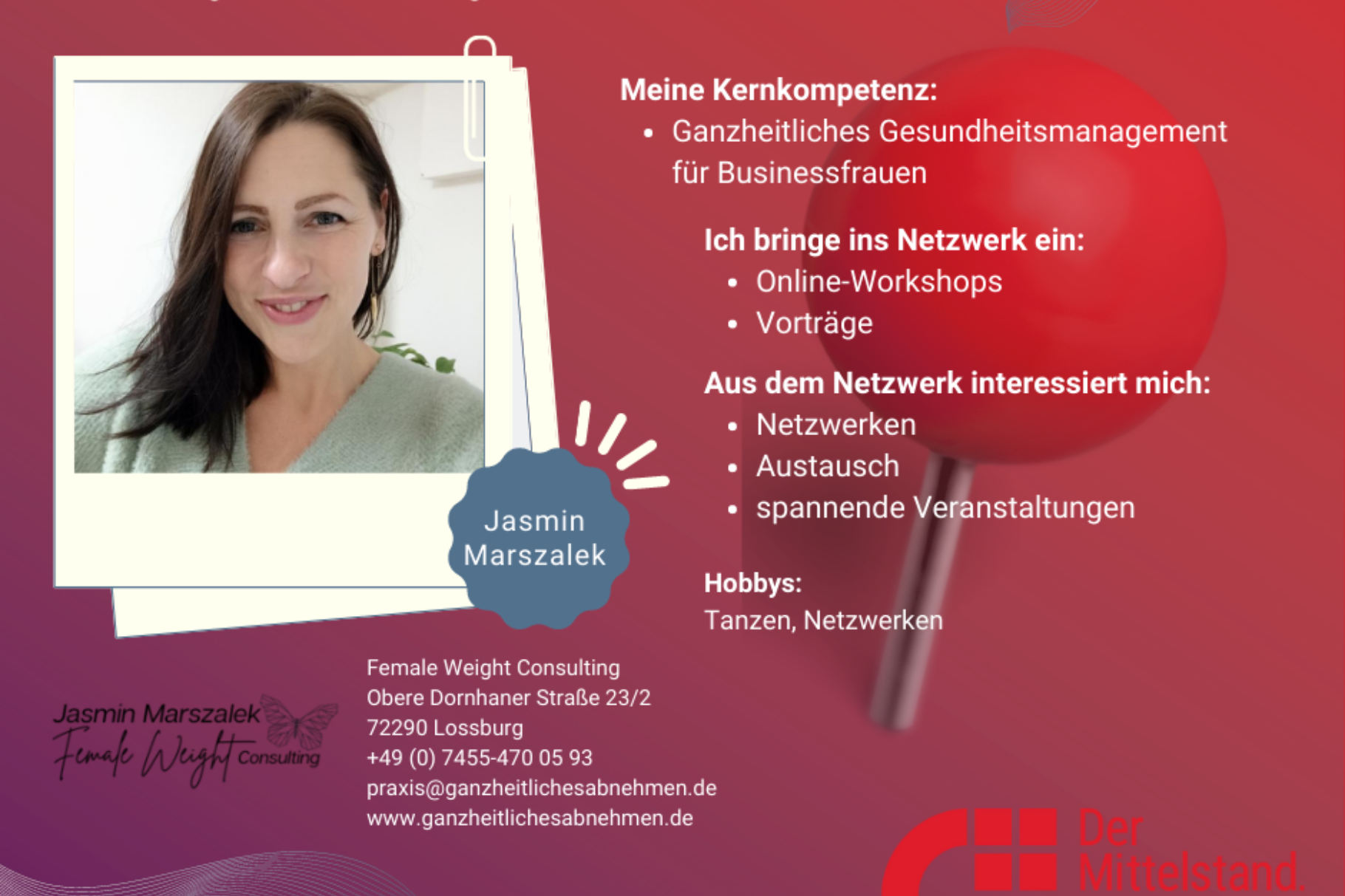 Female Weight Consulting - Jasmin Marszalek