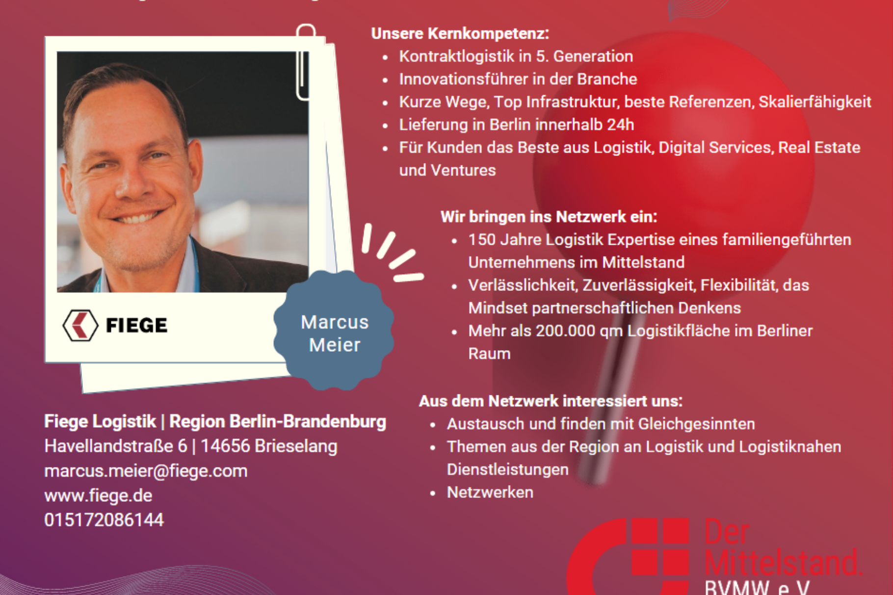 Fiege - Marcus Meier