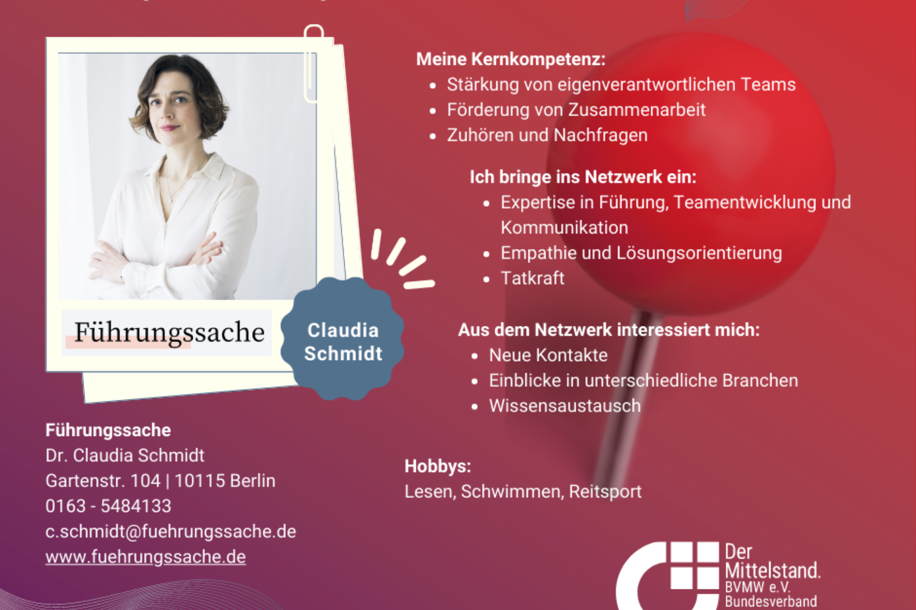 Führungssache - Claudia Schmidt