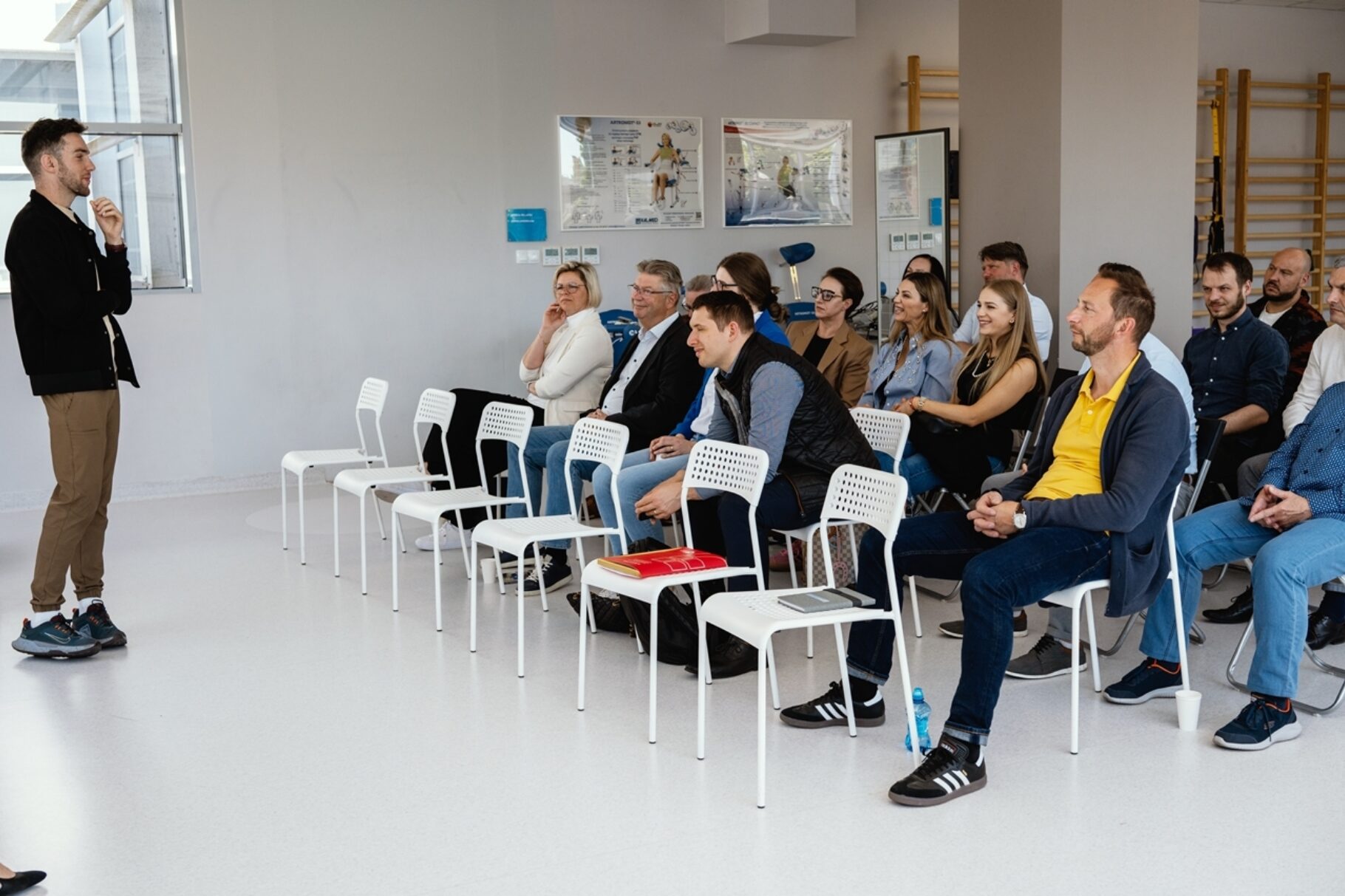 Eindrücke aus dem Treffen vom BVMW, Brandmed und Tomasz Sobania.