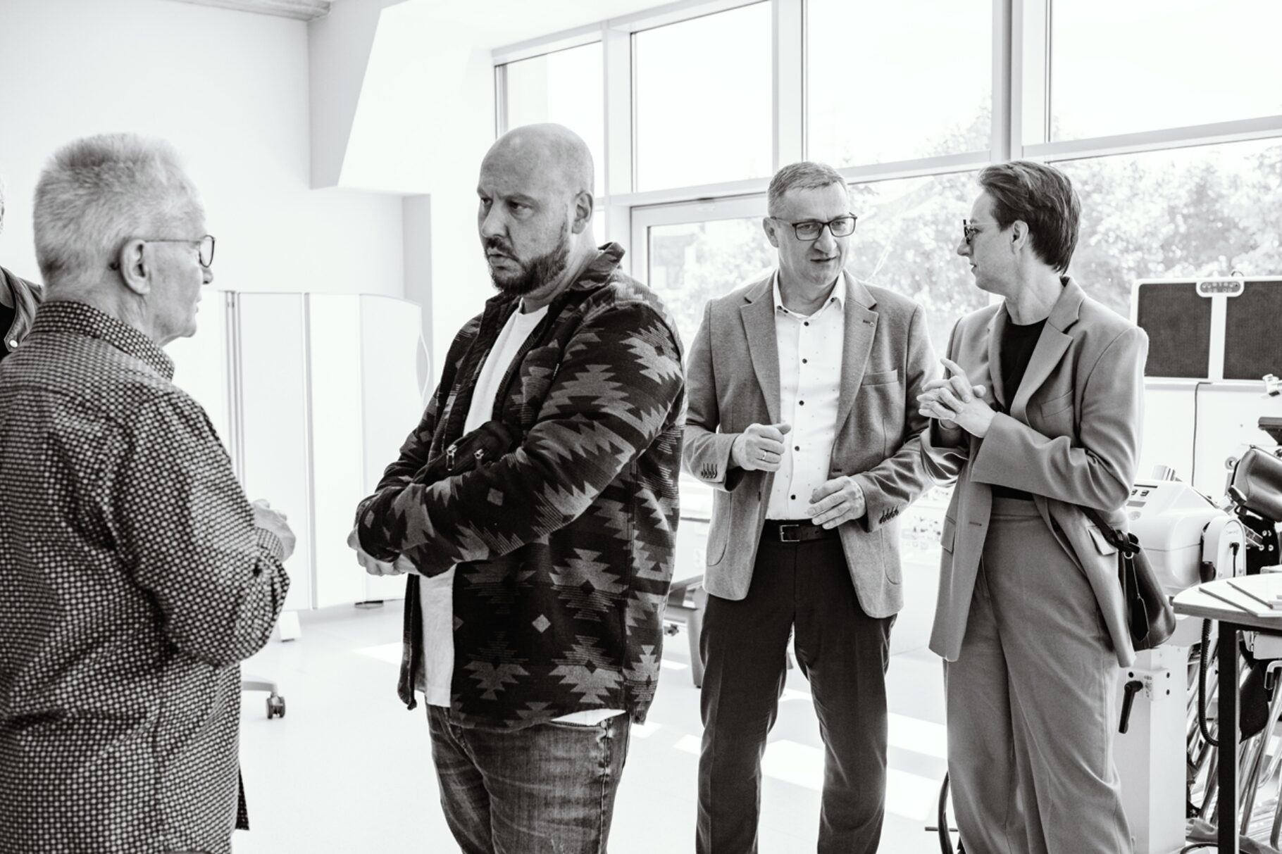 Eindrücke aus dem Treffen vom BVMW, Brandmed und Tomasz Sobania.