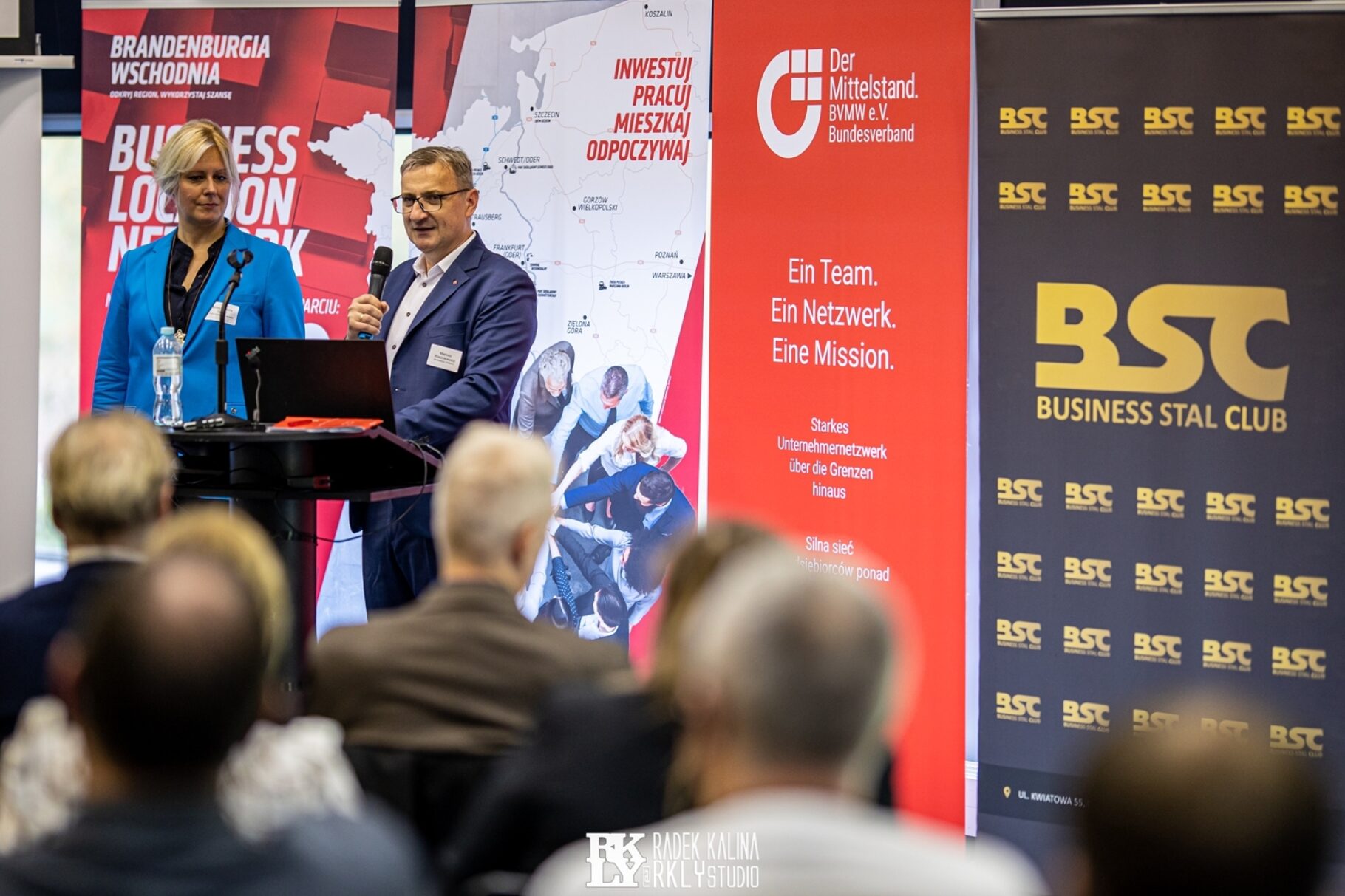 Eröffnung der Veranstaltung "Zukunft Unternehmertum - Udana Sukcesja"