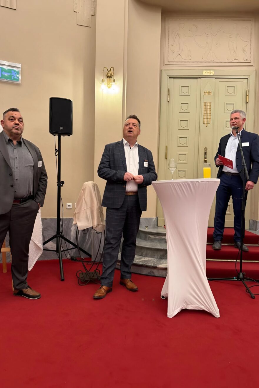 Großer Dank an die Sponsoren des Abends.