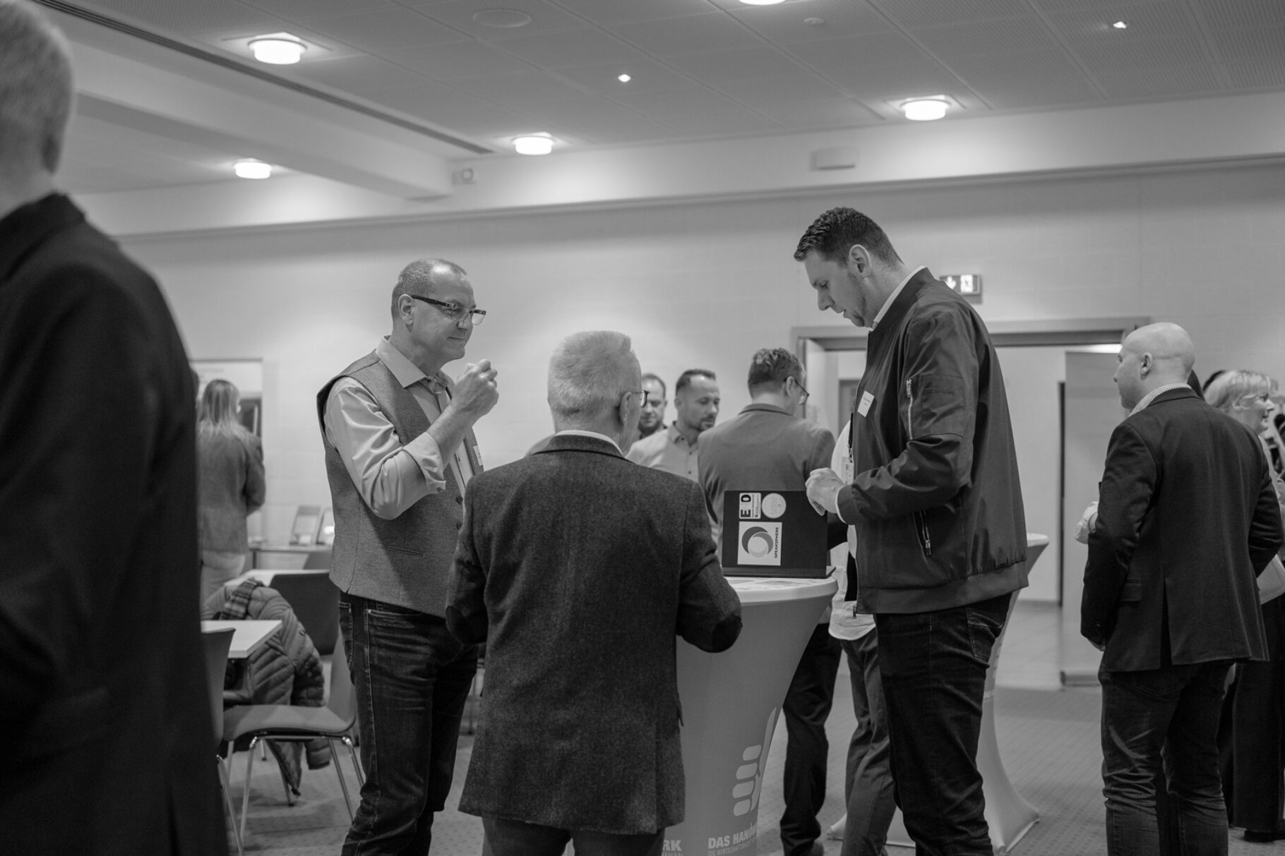 Teilnehmer der BVMW Veranstaltung: Digitale Lösungen für Mittelstand und Handwerk