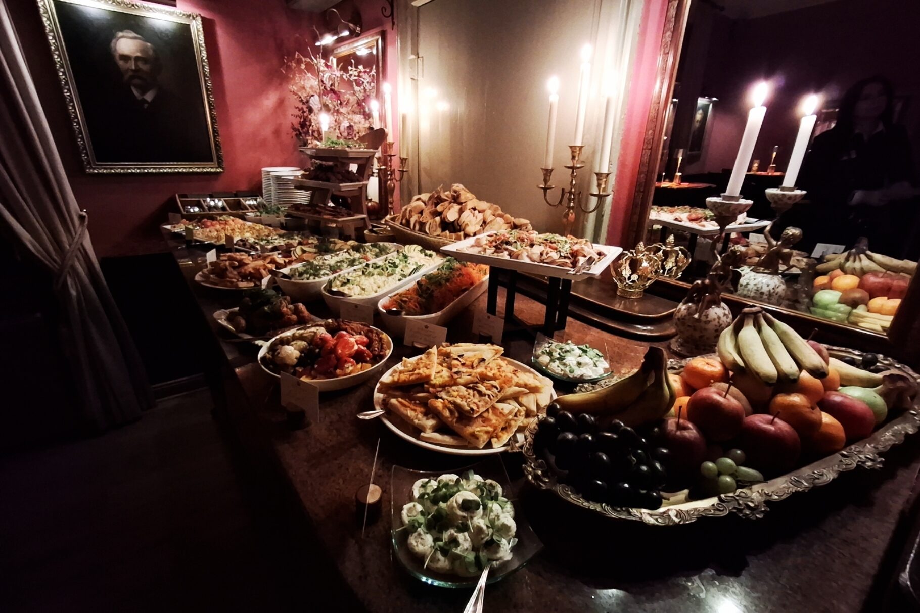 Buffet zur BVMW Abschluss-Party 2025