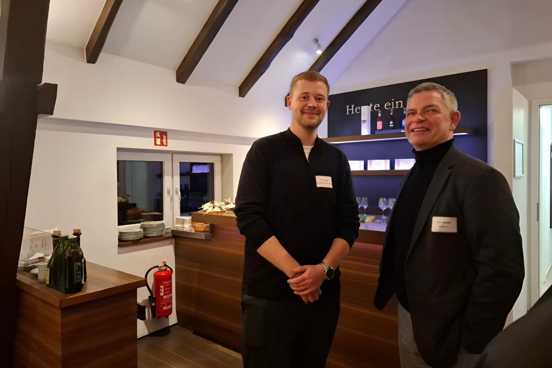 v.L.n.R. Paul Resagk (FCE) und Ralf Henkler (BVMW e.V.)