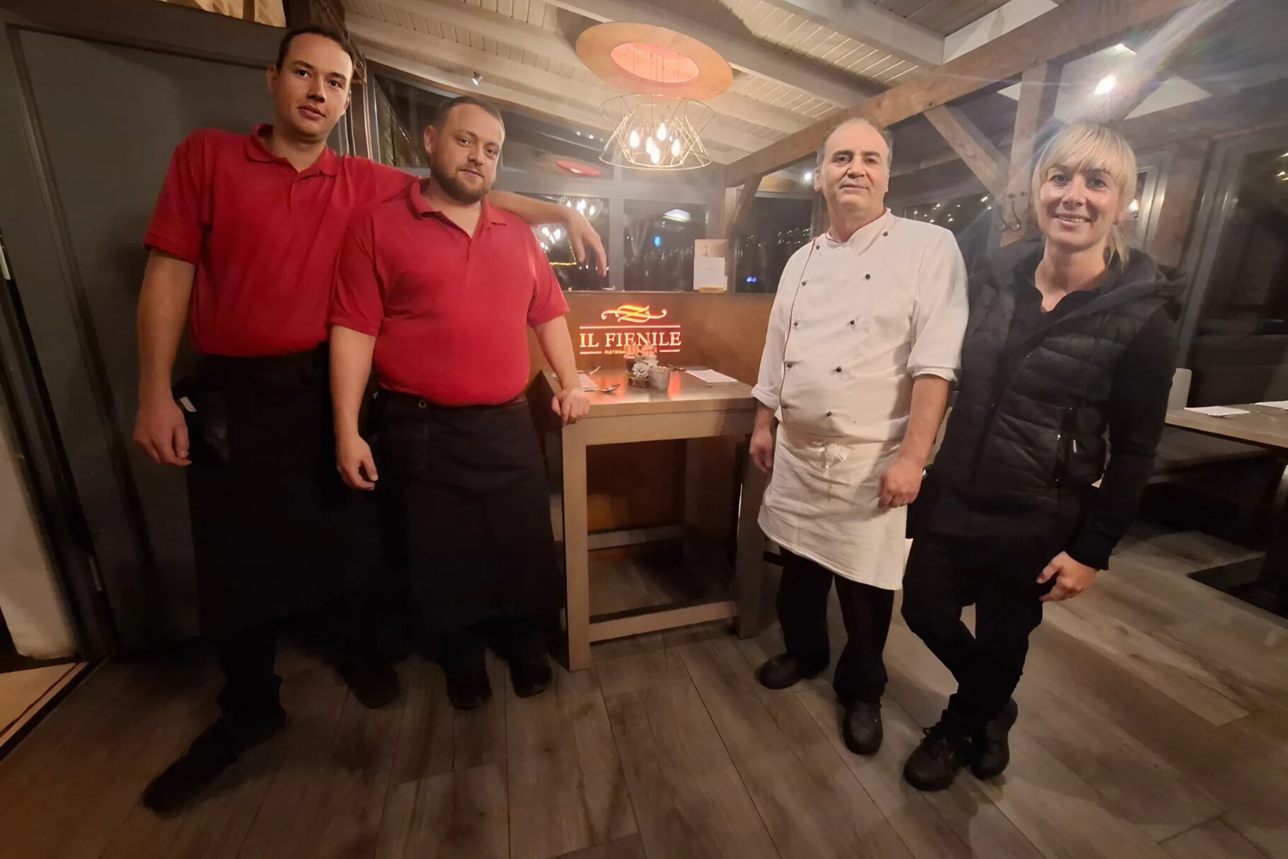 Das Team des Il Fieniele.