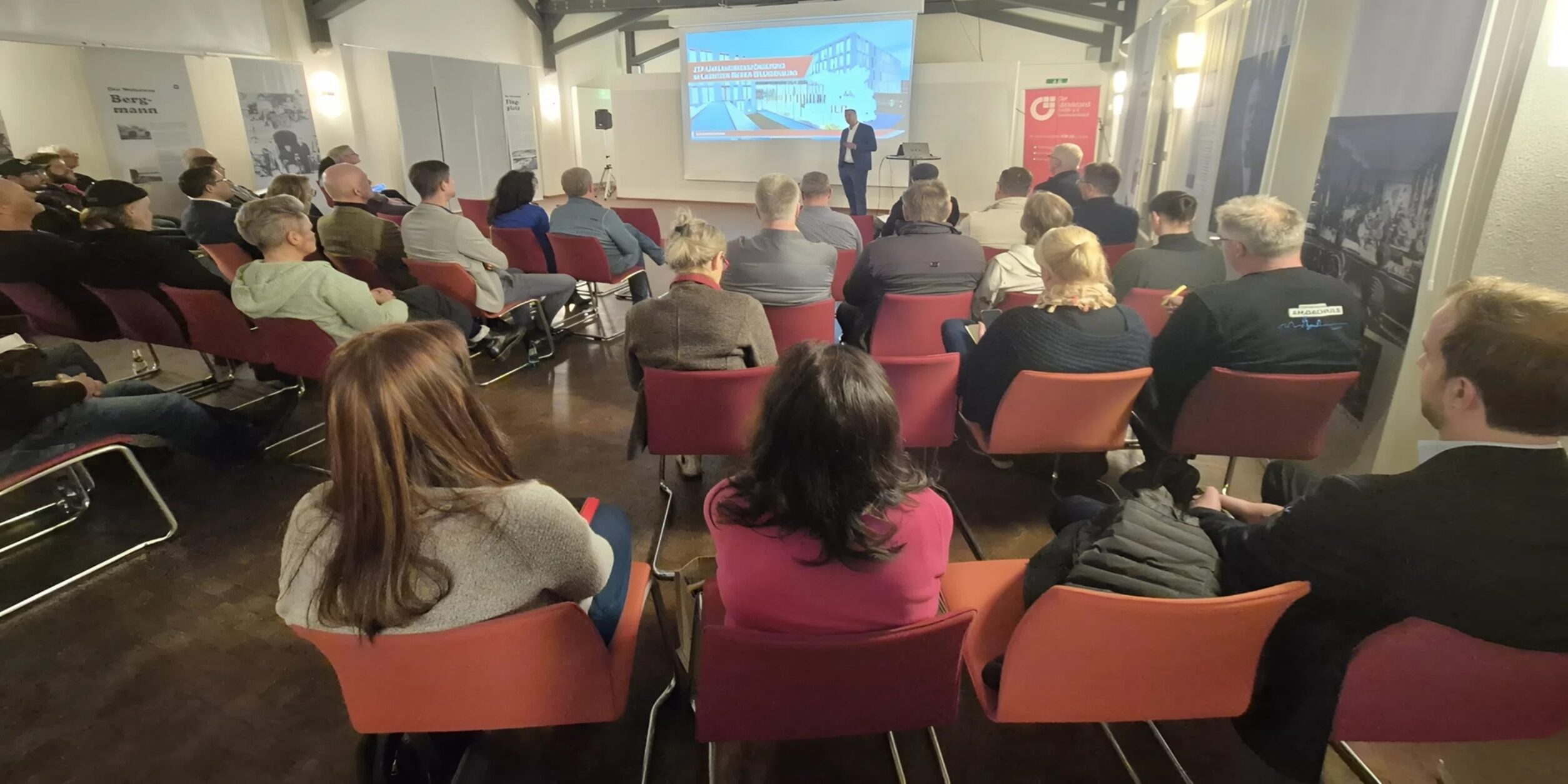 Teilnehmer der Veranstaltung "JTF-Förderprogramm-70% Zuschuss für Unternehmen" in Welzow