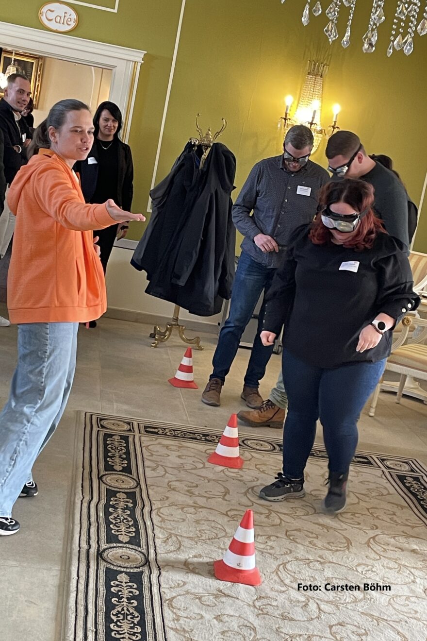 während der Veranstaltung