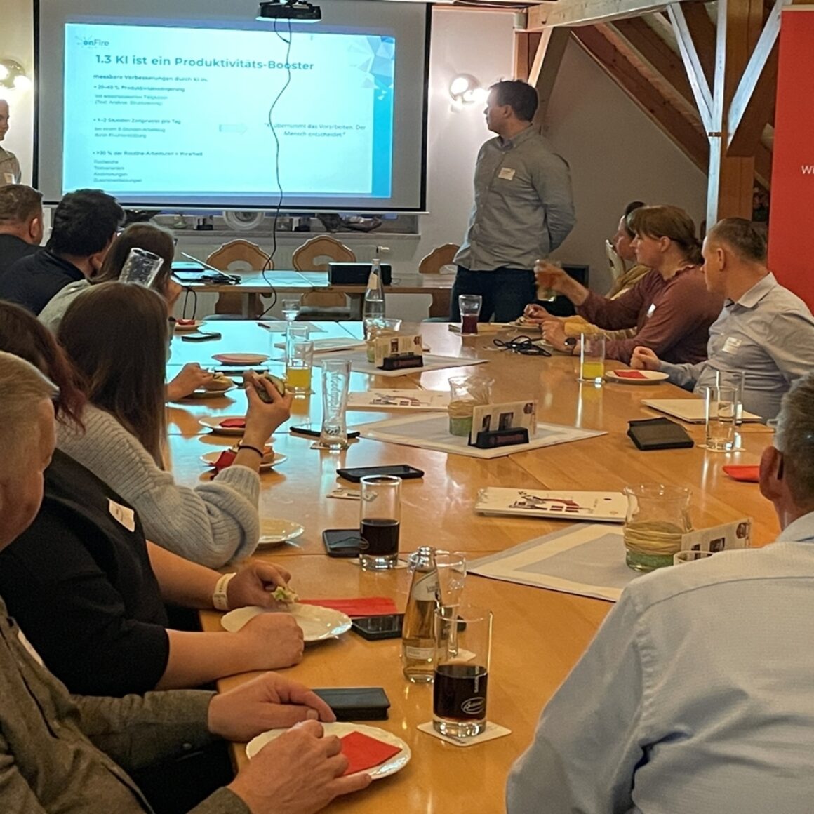 Teilnehmer während der Veranstaltung "KI-Works"