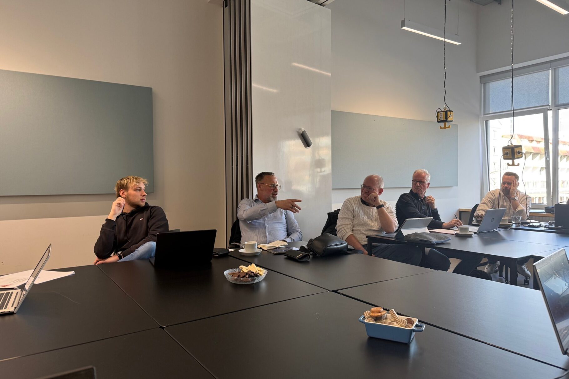 Teilnehmer während der Veranstaltung