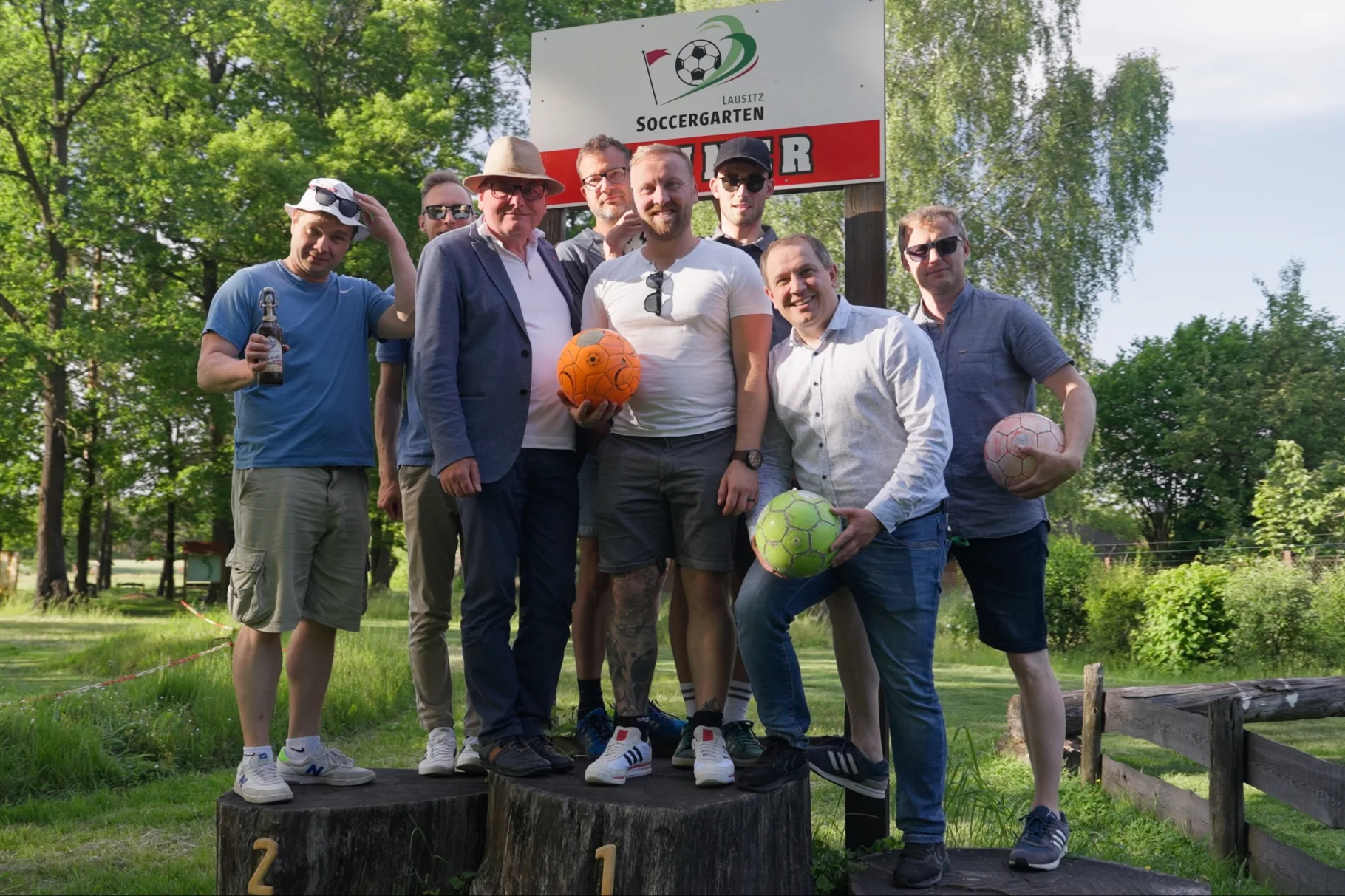 Teilnehmer der Veranstaltung Kick & Connect