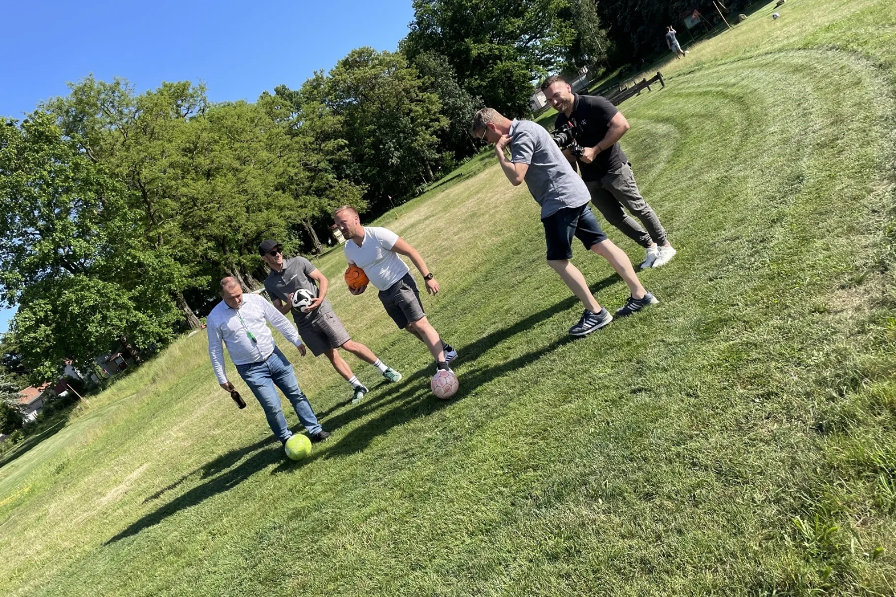 Teilnehmer der Veranstaltung Kick & Connect
