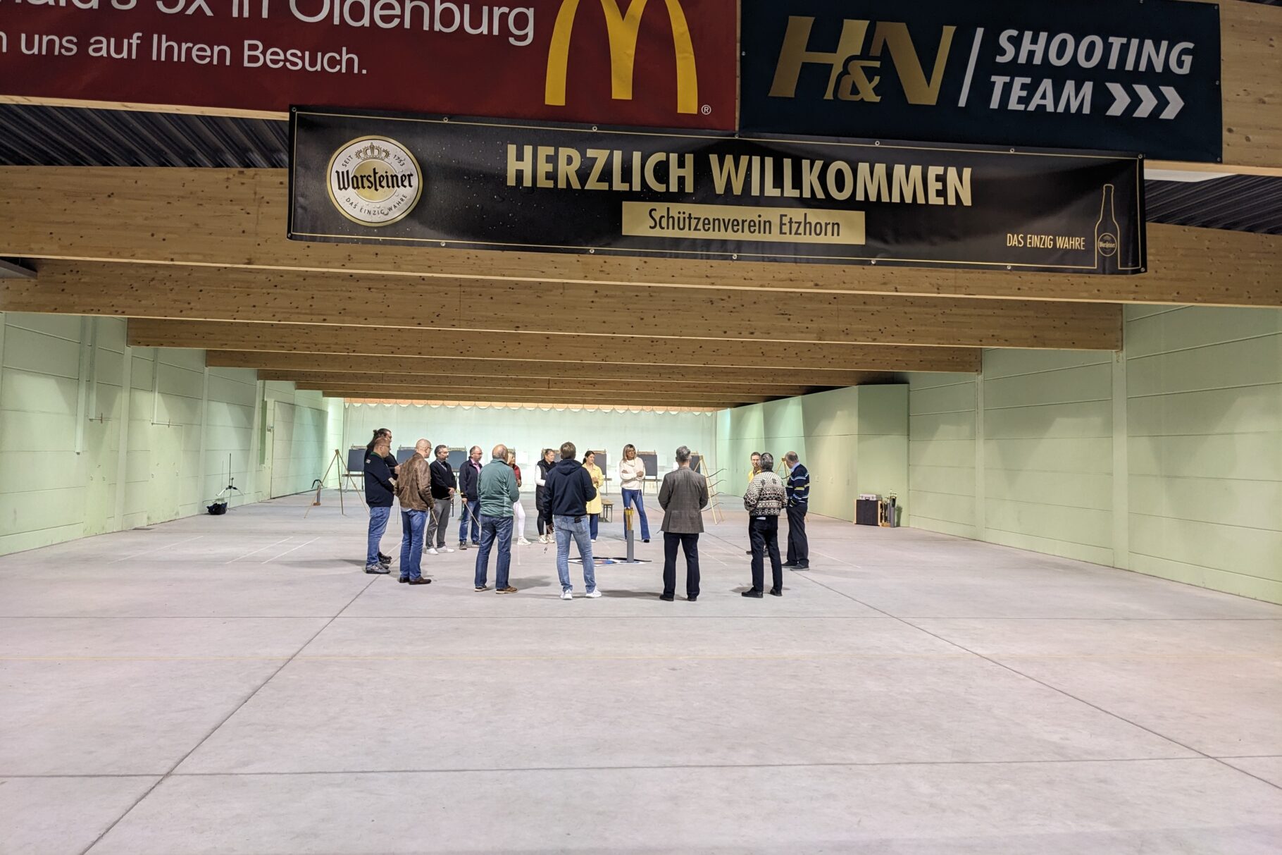 Gruppe vor dem Start