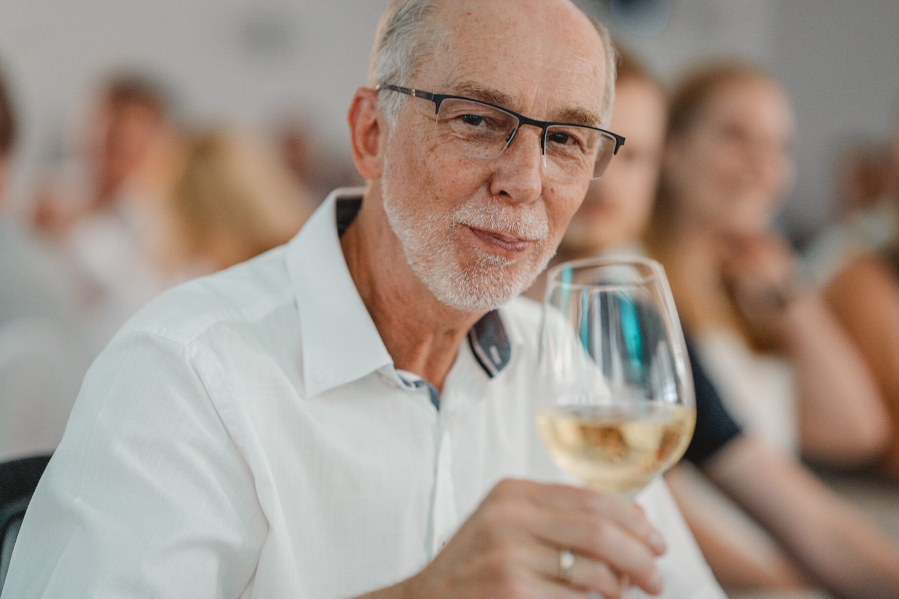 Auch Wein wurde gerne bestellt